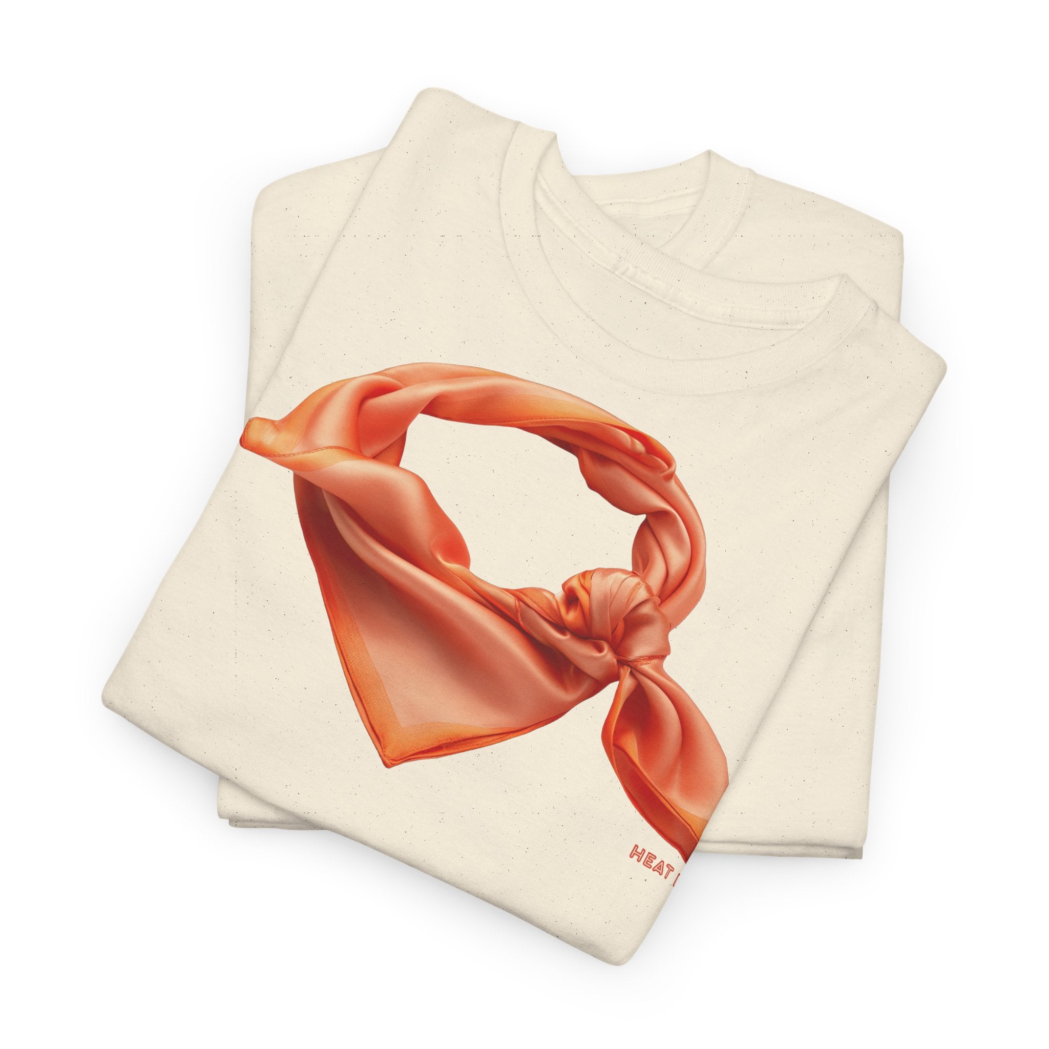 Silk Scarf Graphic T-Shirt - Heat Mess