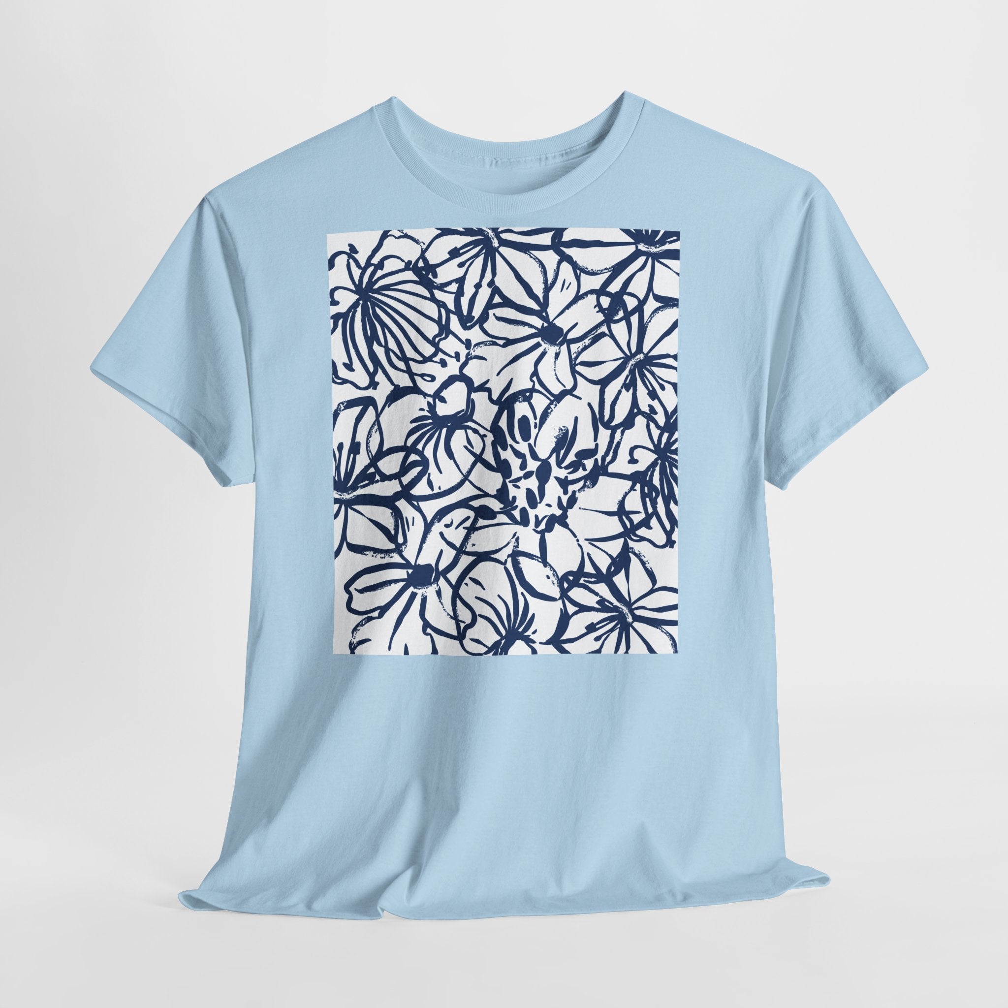Smart Floral T-Shirt - Heat Mess