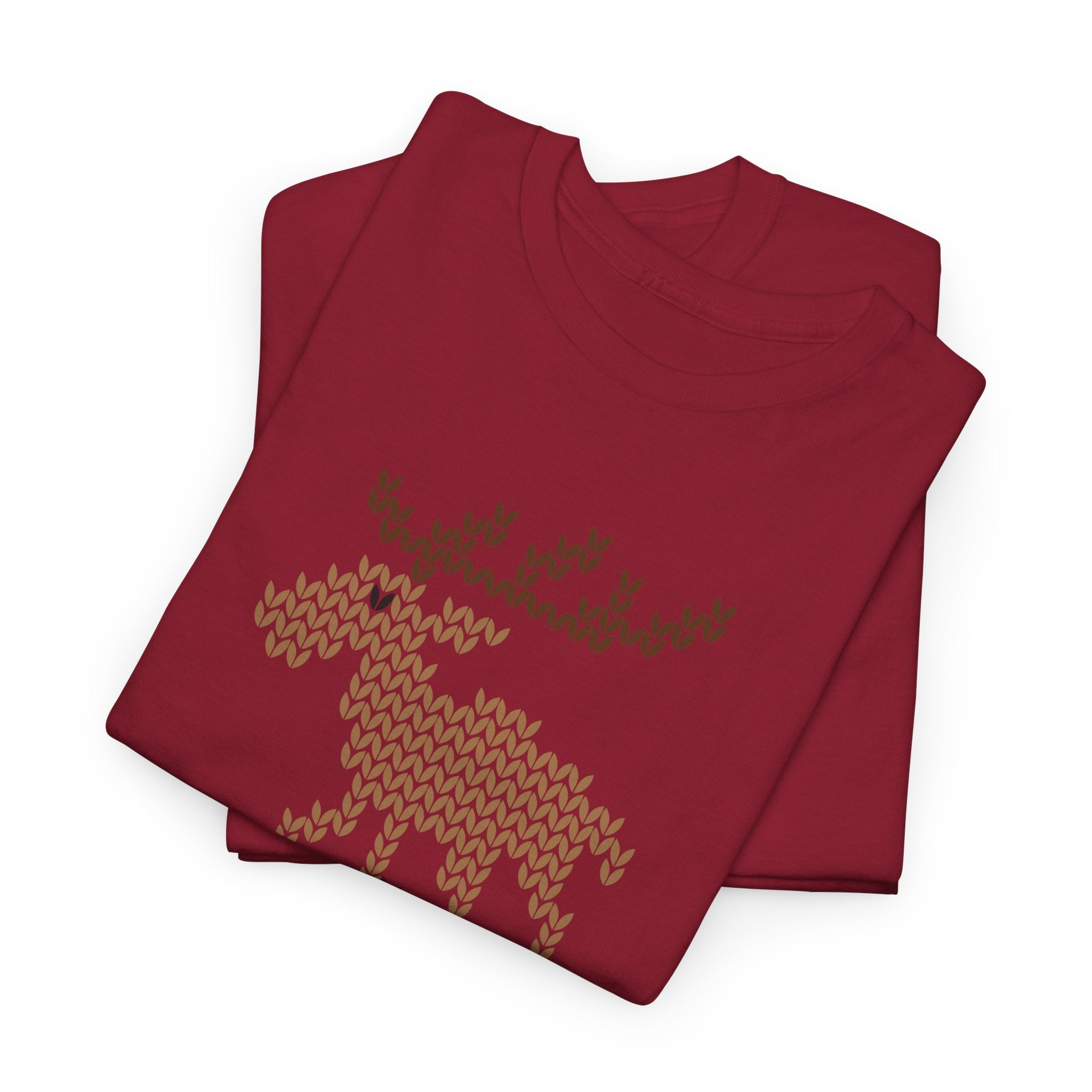 Reindeer Ski T-Shirt - Heat Mess