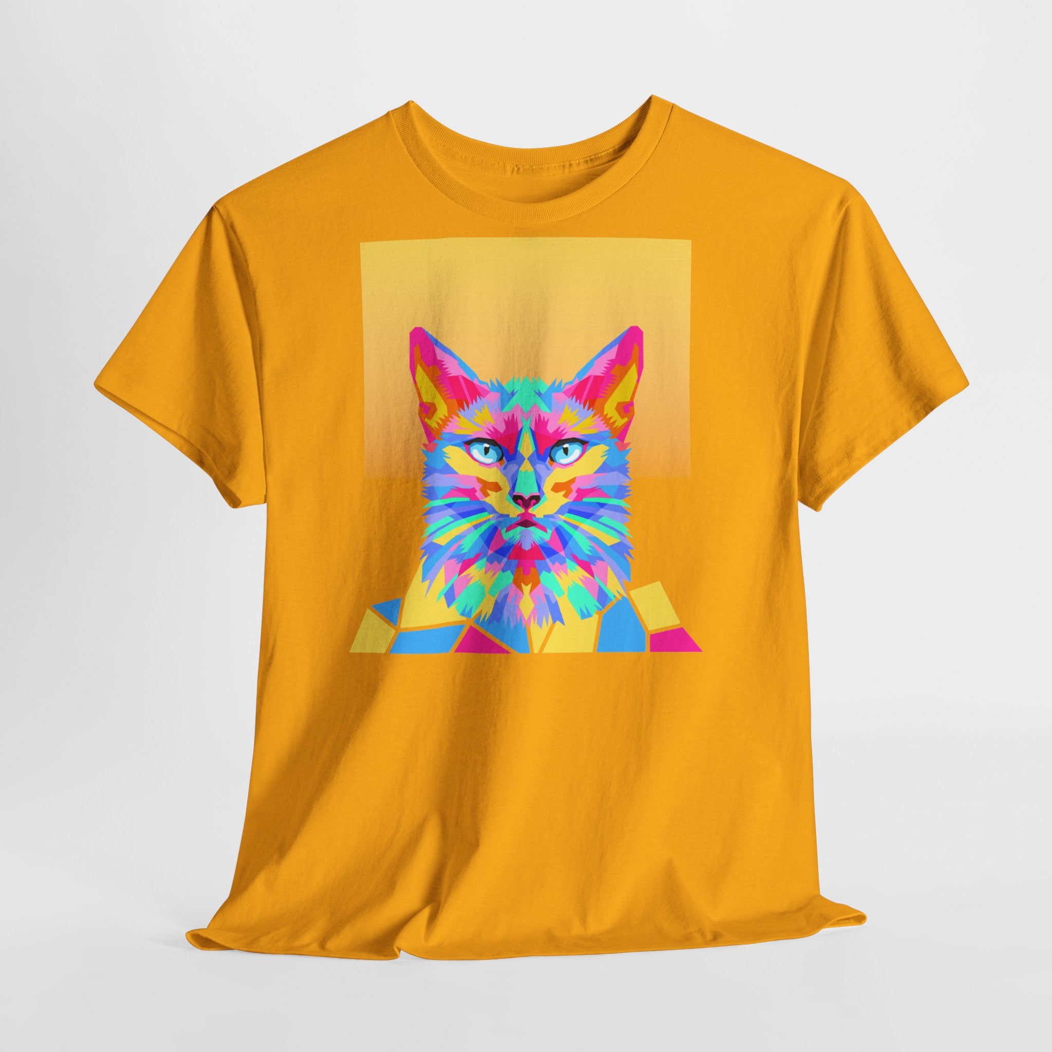 Pop Art Cat T-Shirt - Heat Mess
