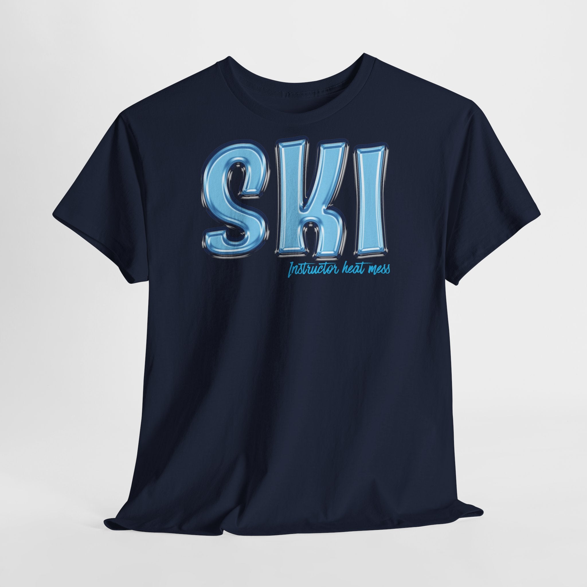 Ski Instructor T-Shirt Graphic Tee - Heat Mess