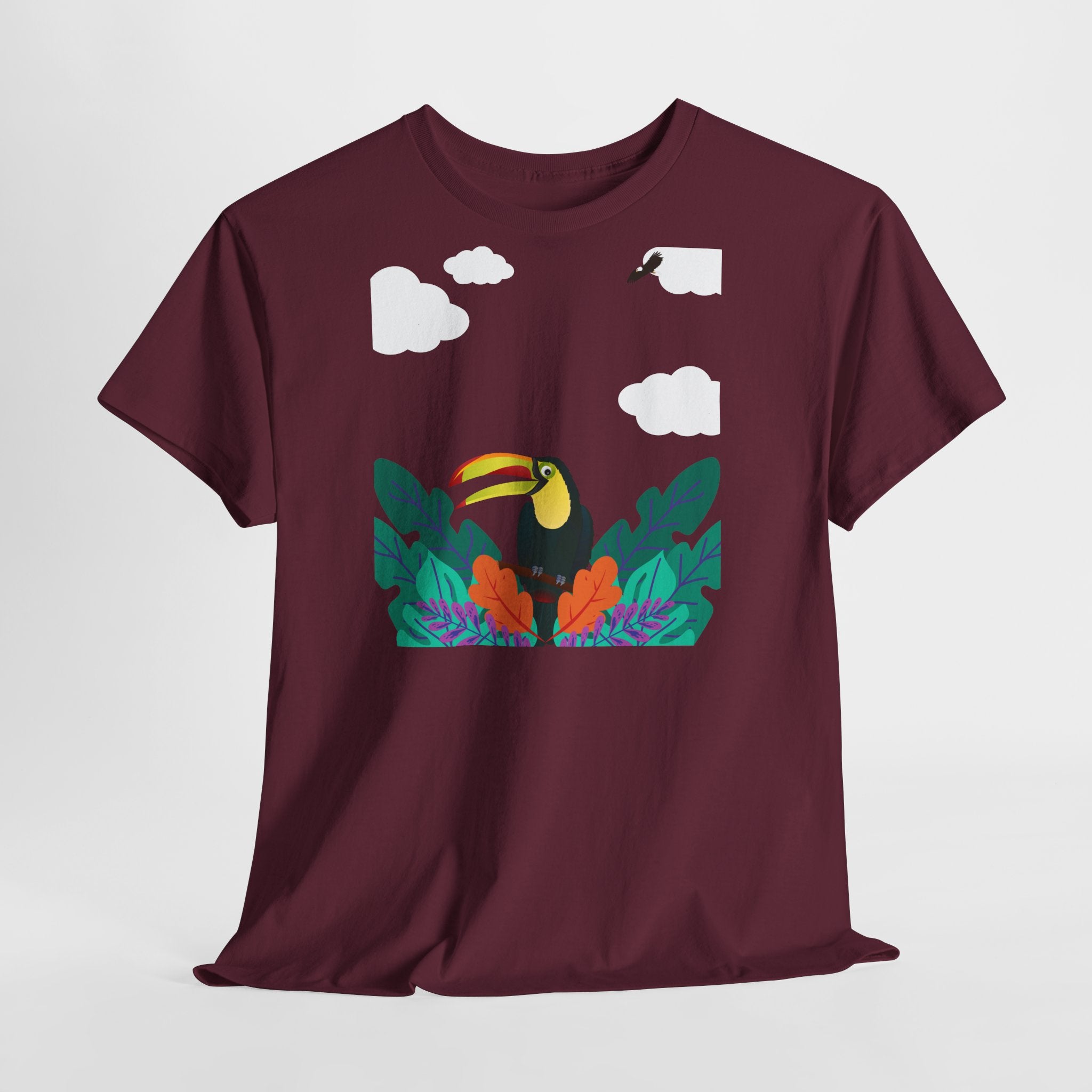 Toucan Tropical Jungle T-Shirt - Heat Mess