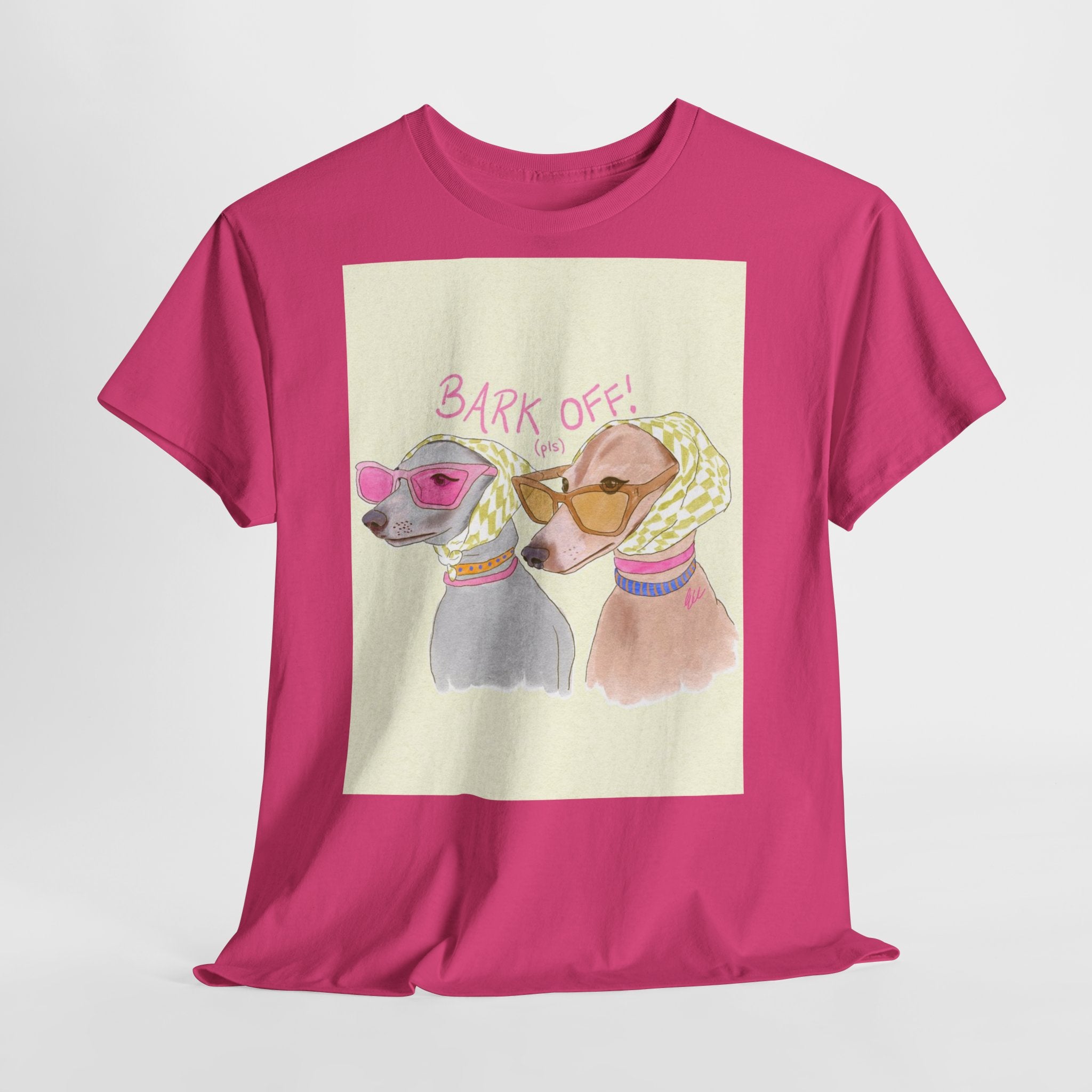 "Bark Off" T-shirt - Heat Mess