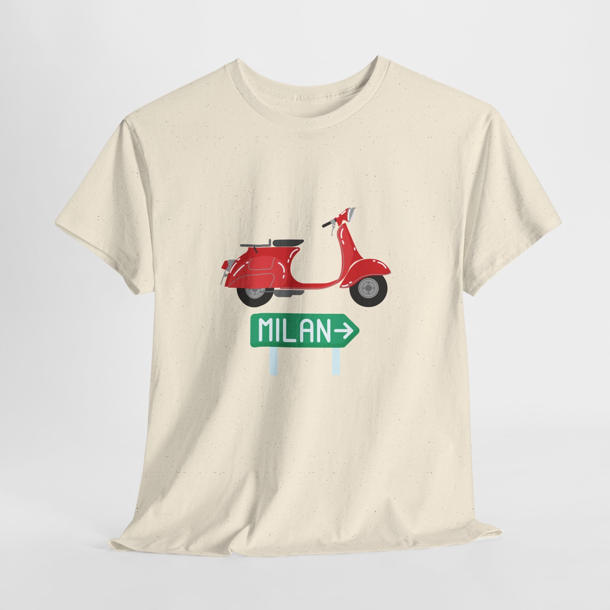 Milan Scooter T‑Shirt - Heat Mess