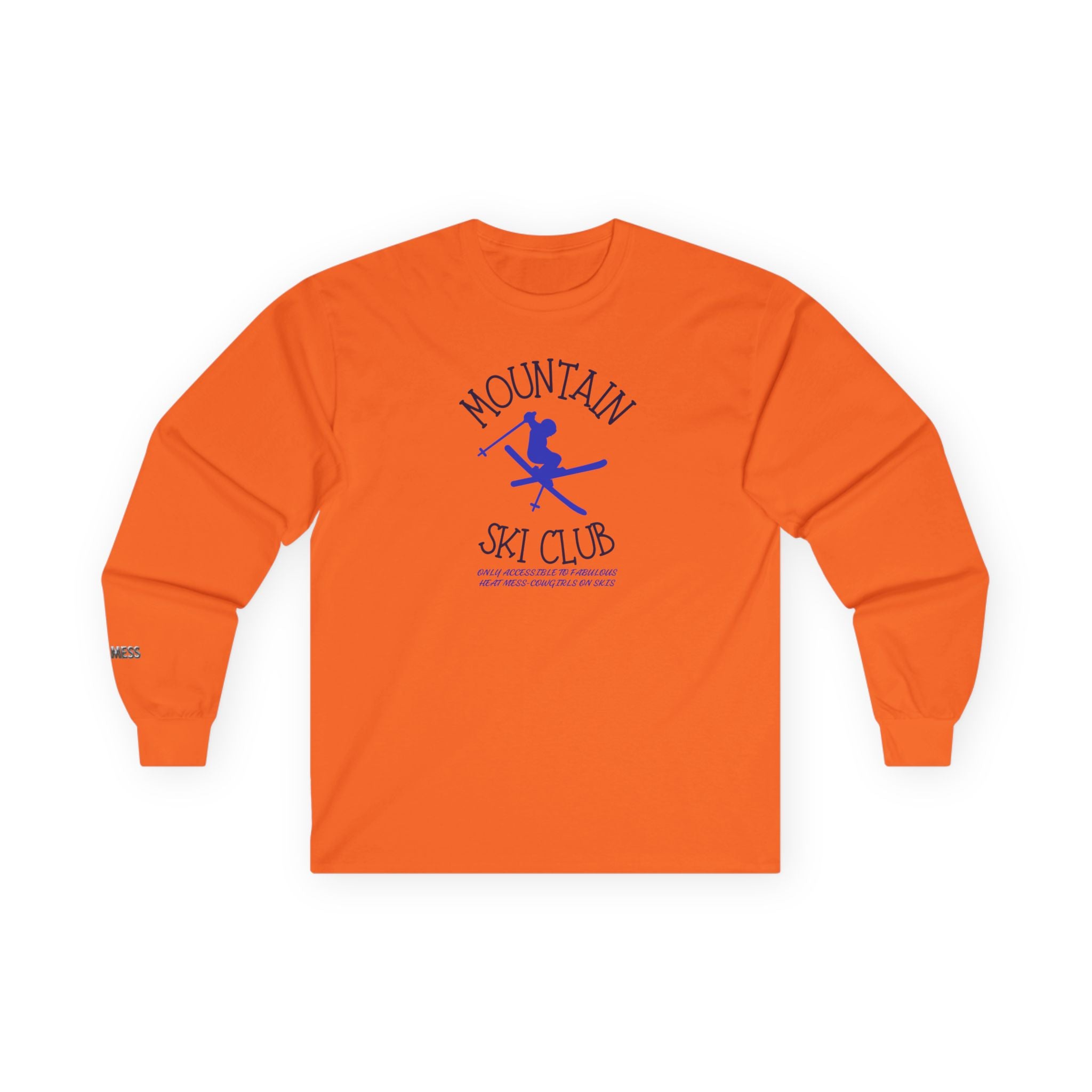 Mountain Ski Club Long Sleeve T-Shirt - Heat Mess