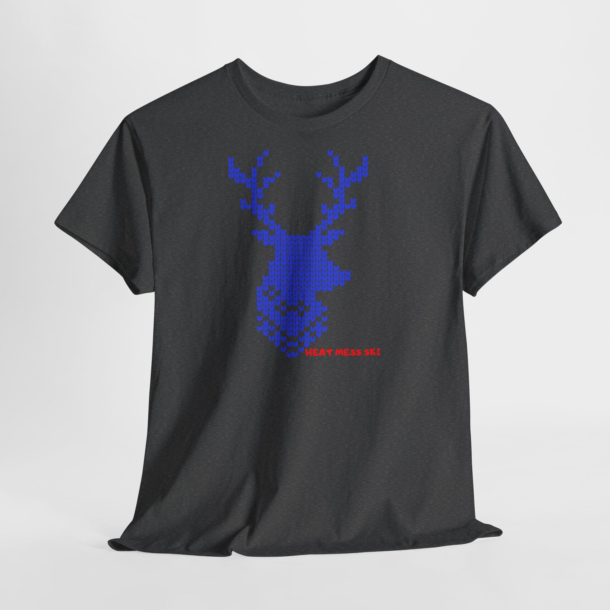 Reindeer Ski T-Shirt - Heat Mess