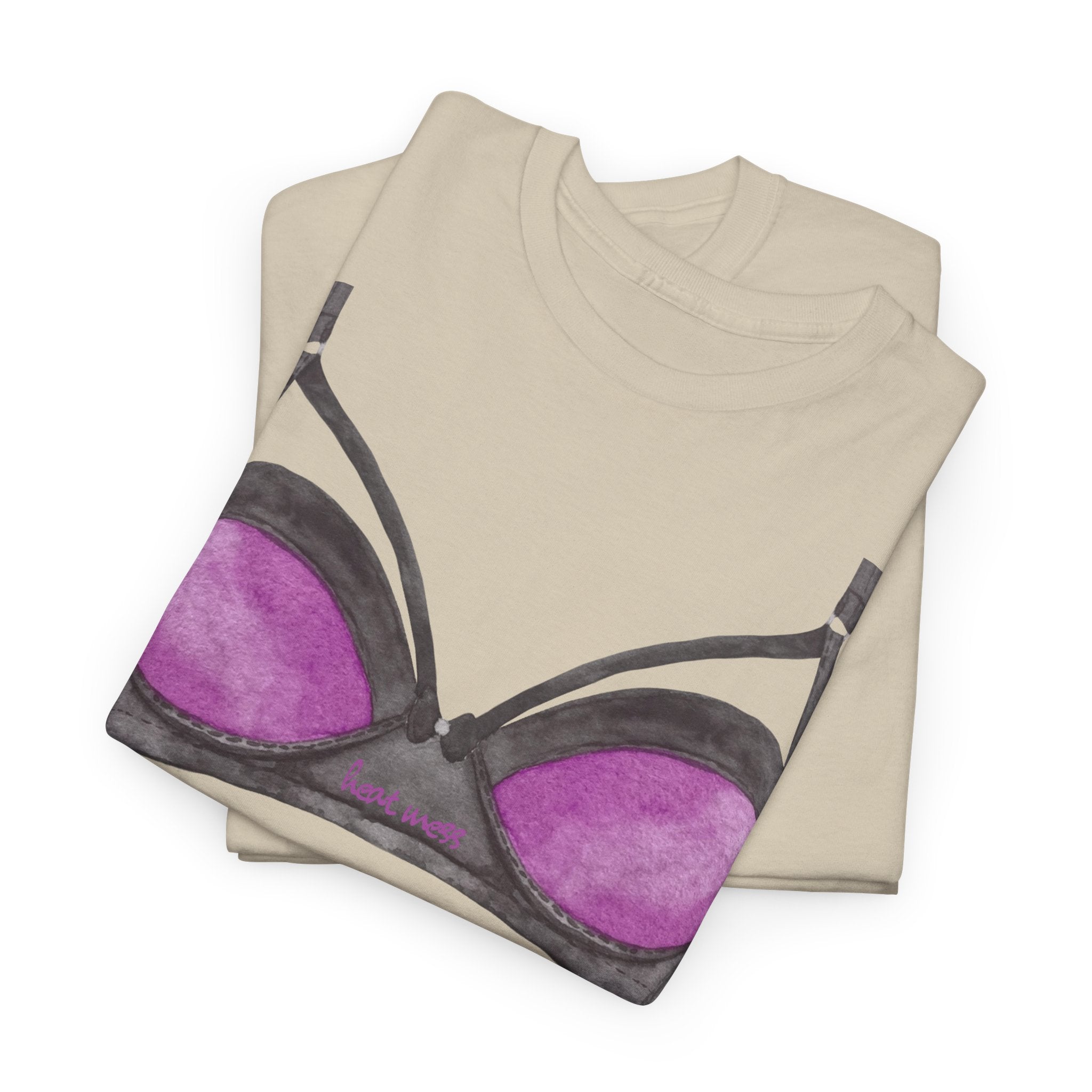 Bra Illustration T‑Shirt - Heat Mess