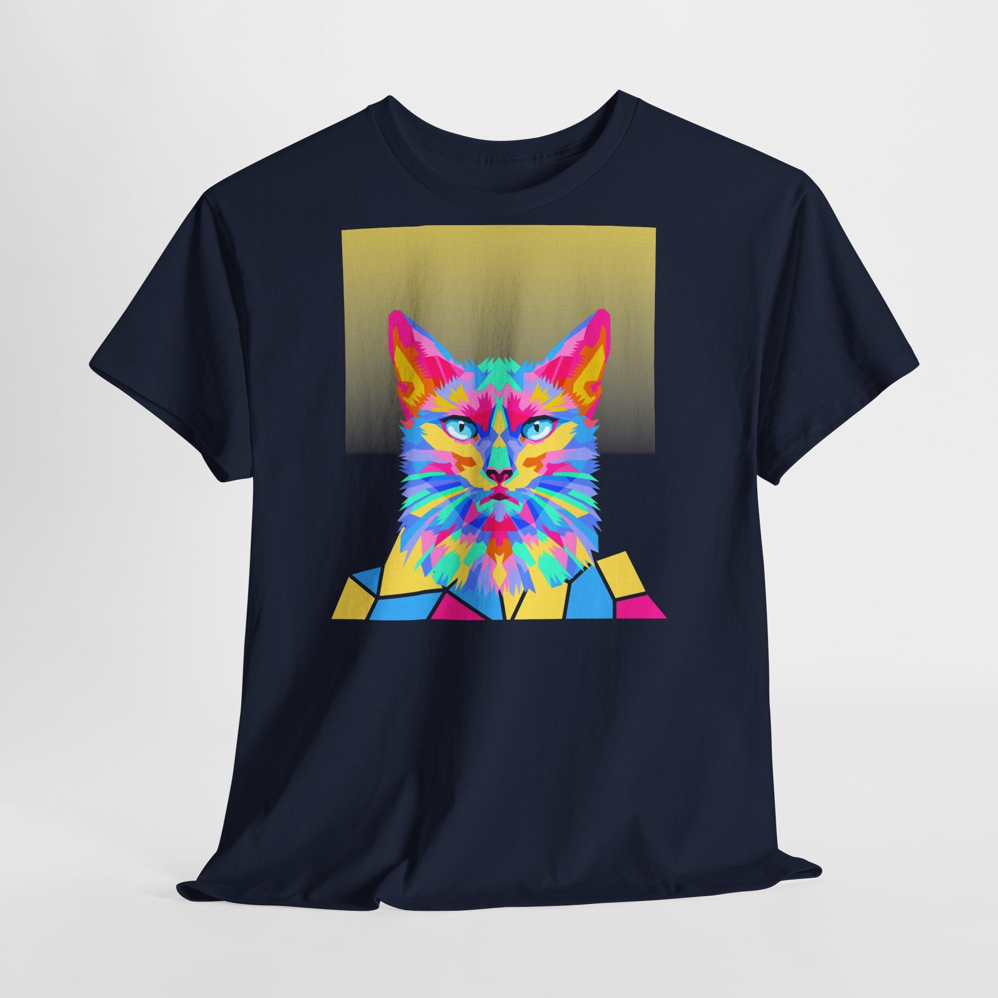 Pop Art Cat T-Shirt - Heat Mess