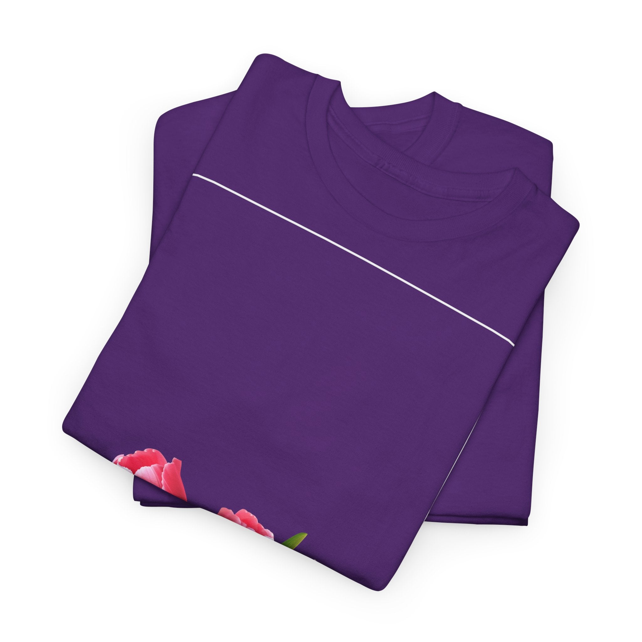 Tulip Bouquet Pink T‑Shirt - Heat Mess