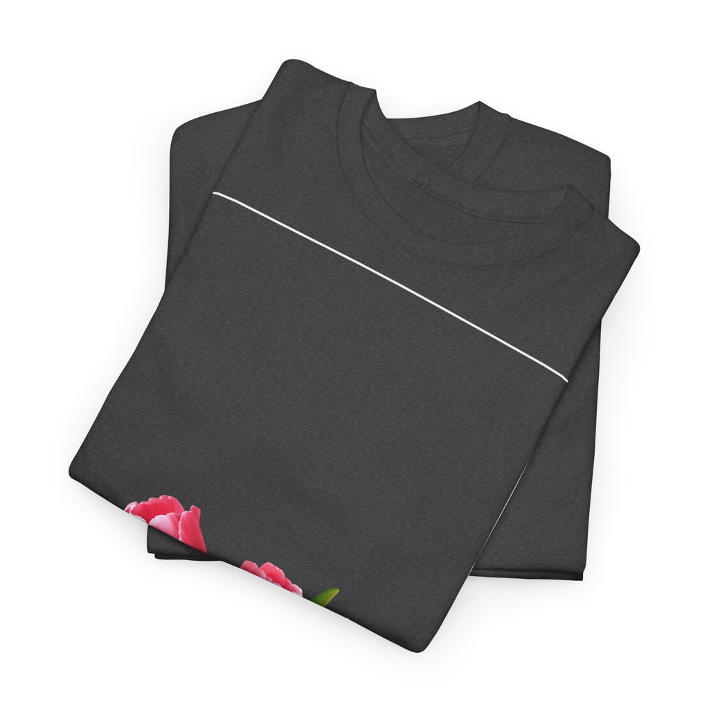 Tulip Bouquet Pink T‑Shirt - Heat Mess