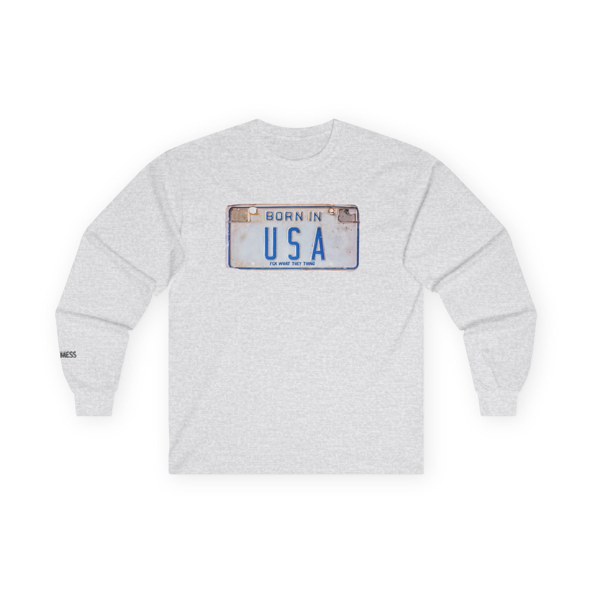 Born in USA Long Sleeve T-Shirt - Heat Mess