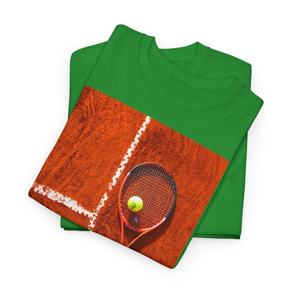 Tennis Racket & Ball T‑Shirt - Heat Mess