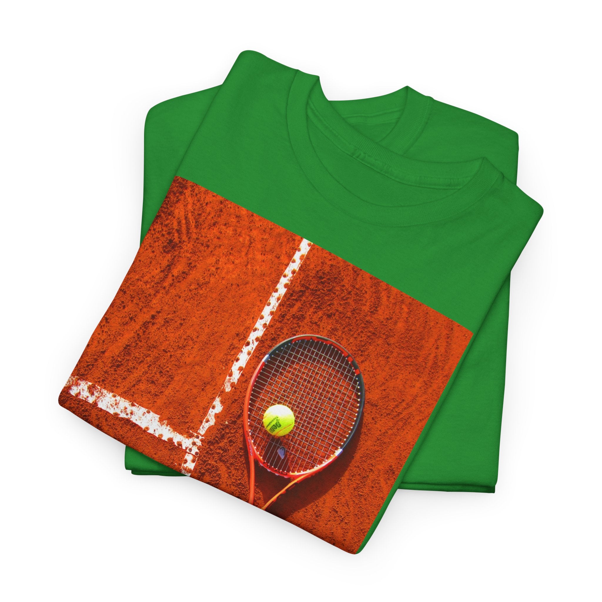 Tennis Racket & Ball T‑Shirt - Heat Mess
