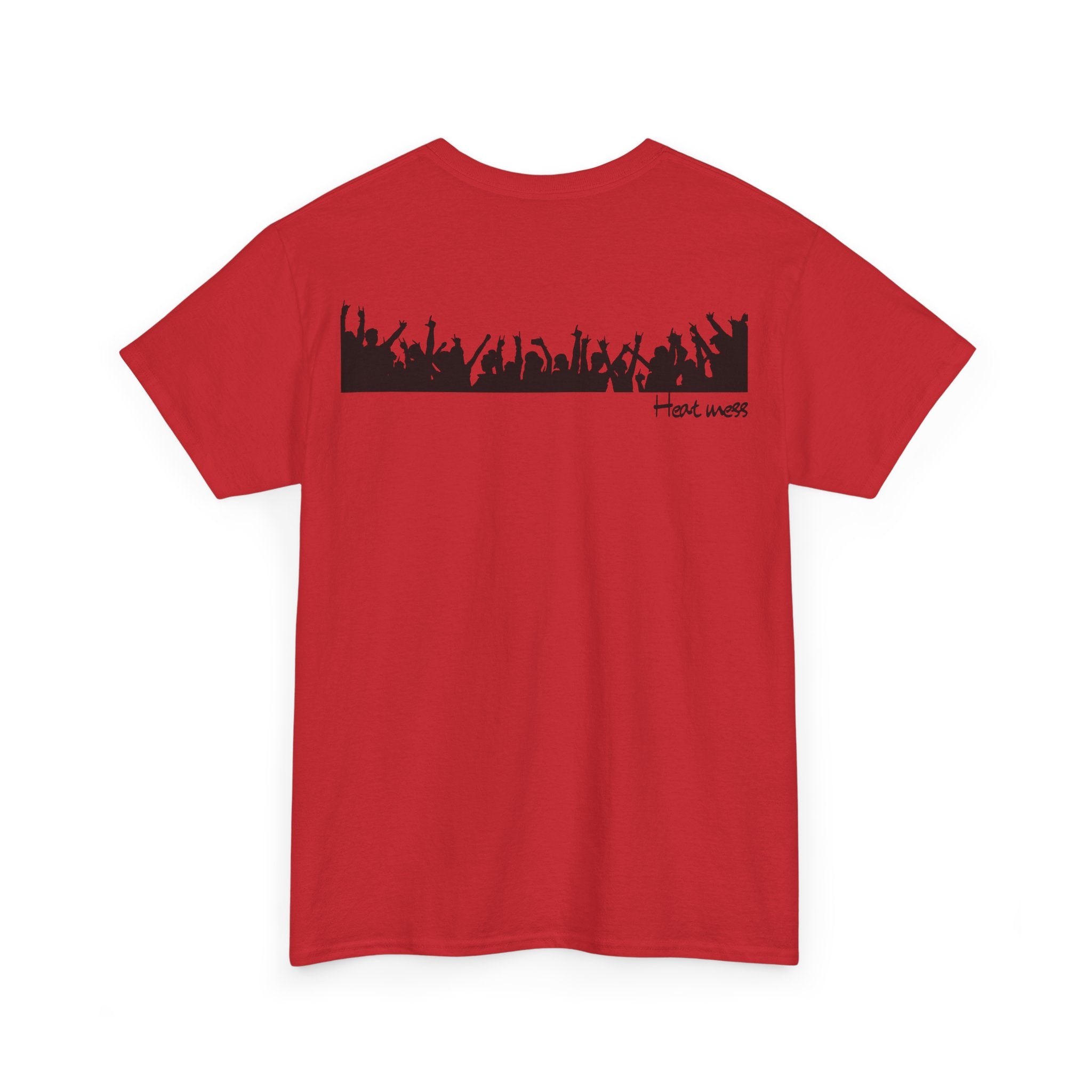 Concert Crowd Silhouette T‑Shirt - Heat Mess