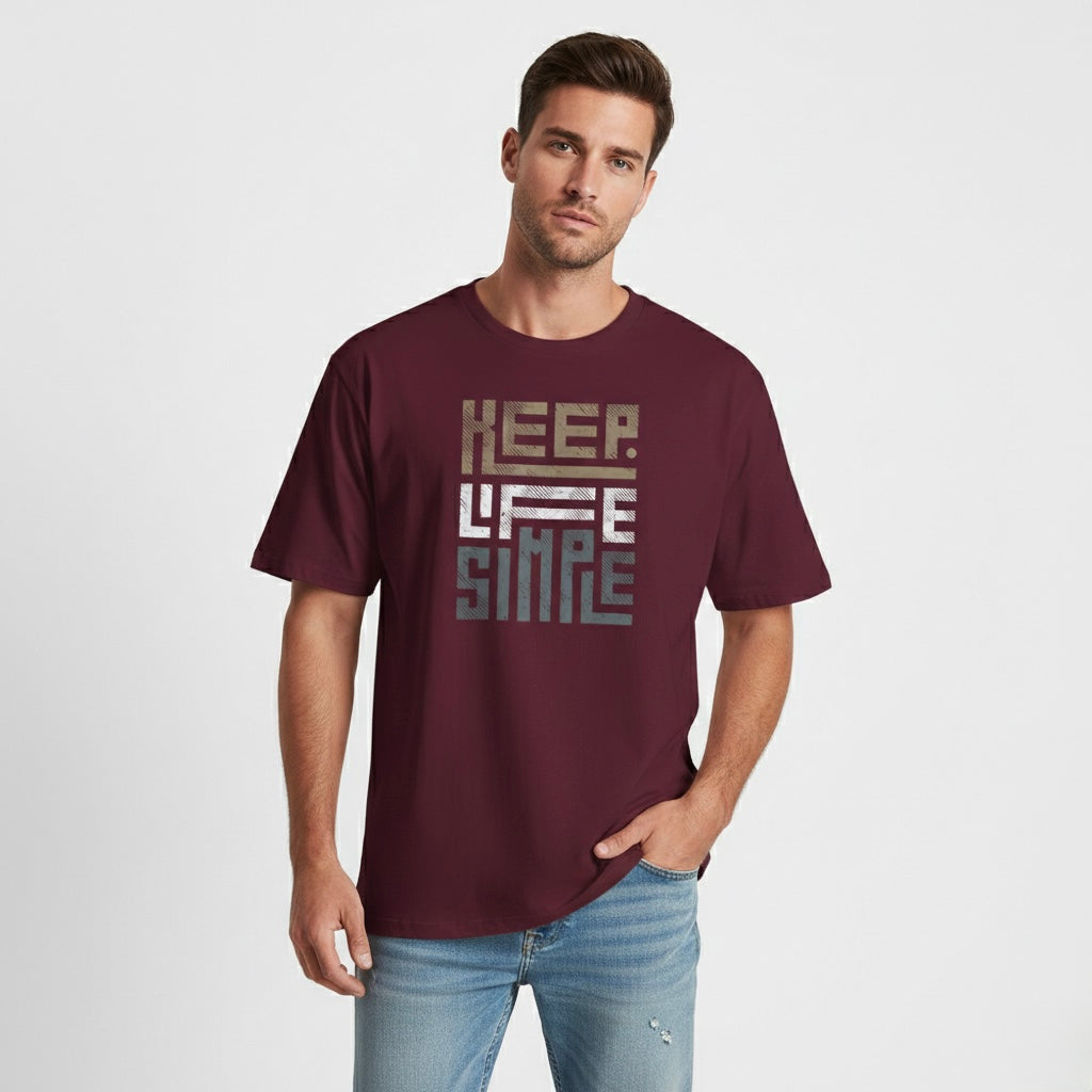 Keep Life Simple T-Shirt - Heat Mess