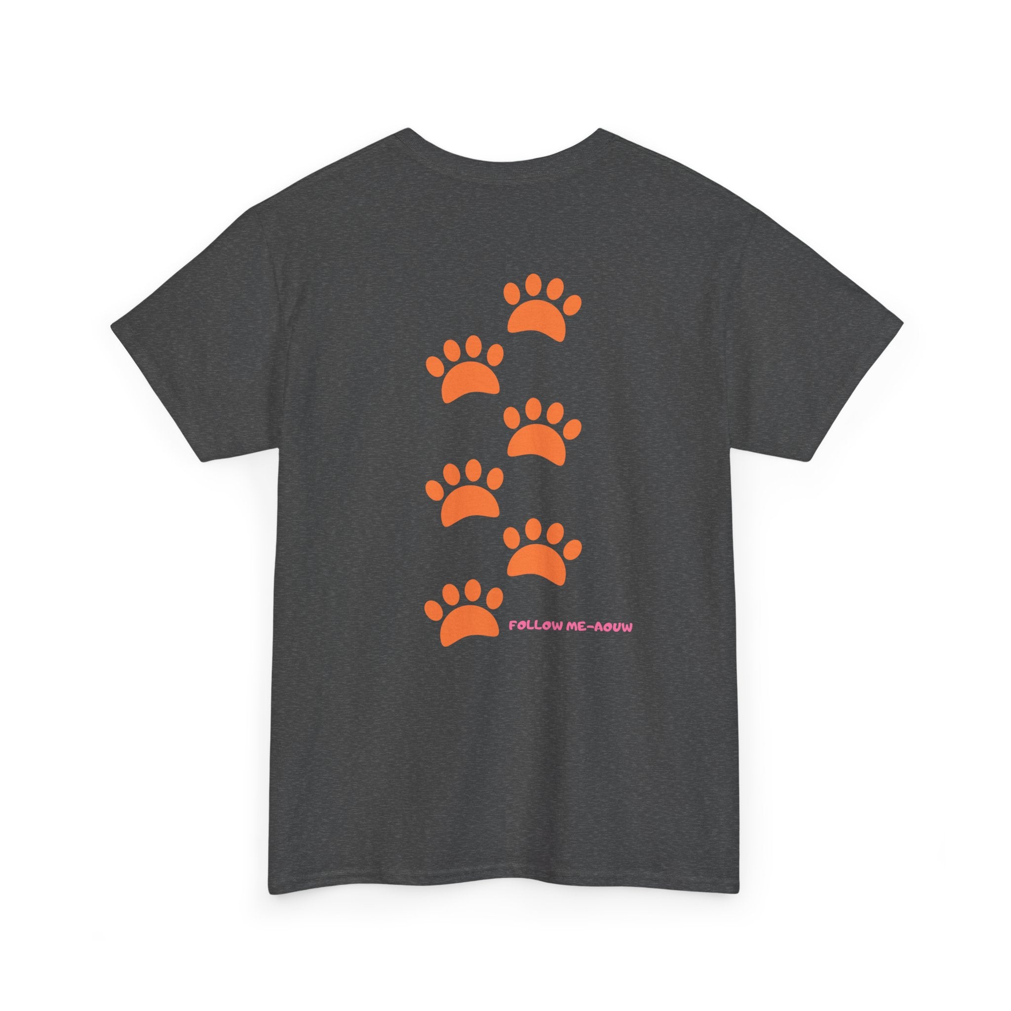 Cat Paw 'Following Me Always' T-Shirt - Heat Mess