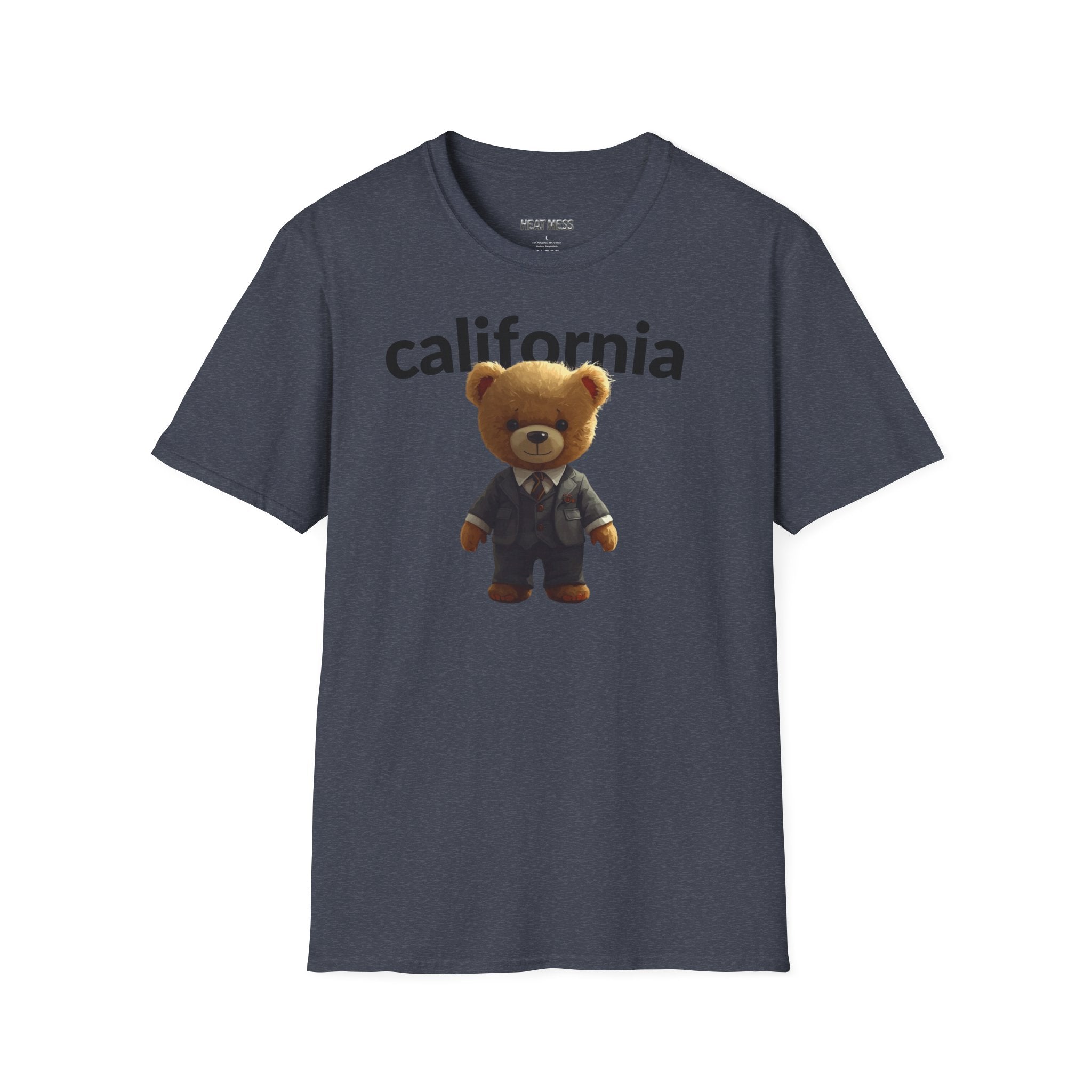 California Teddy Bear T‑Shirt - Heat Mess