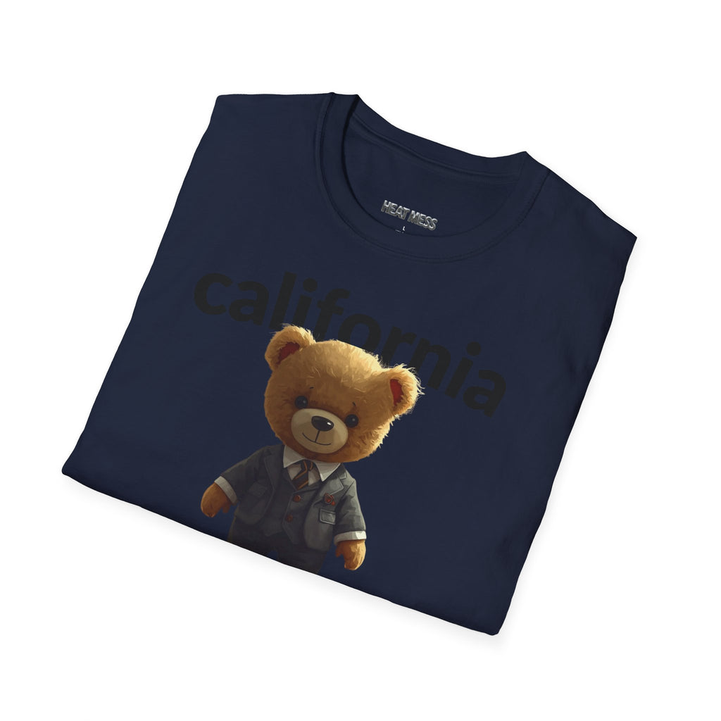 California Teddy Bear T‑Shirt - Heat Mess