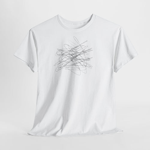 Abstract Scribble T‑Shirt - Heat Mess