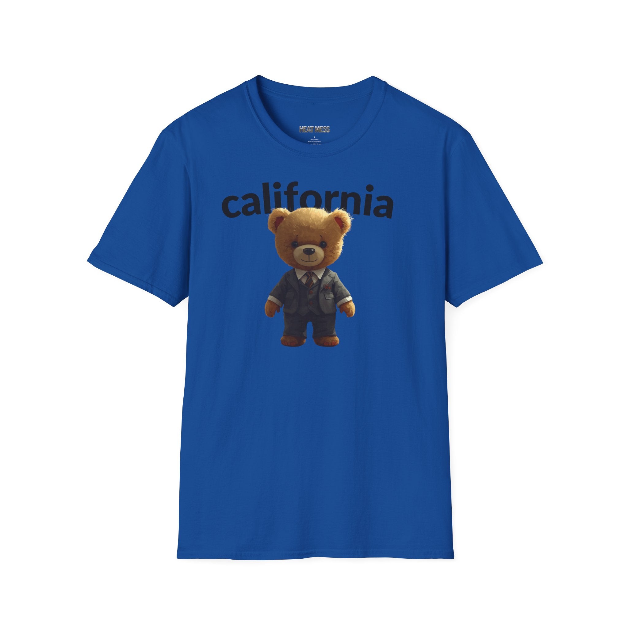 California Teddy Bear T‑Shirt - Heat Mess