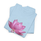 Pink Lotus Floral T-Shirt - Heat Mess