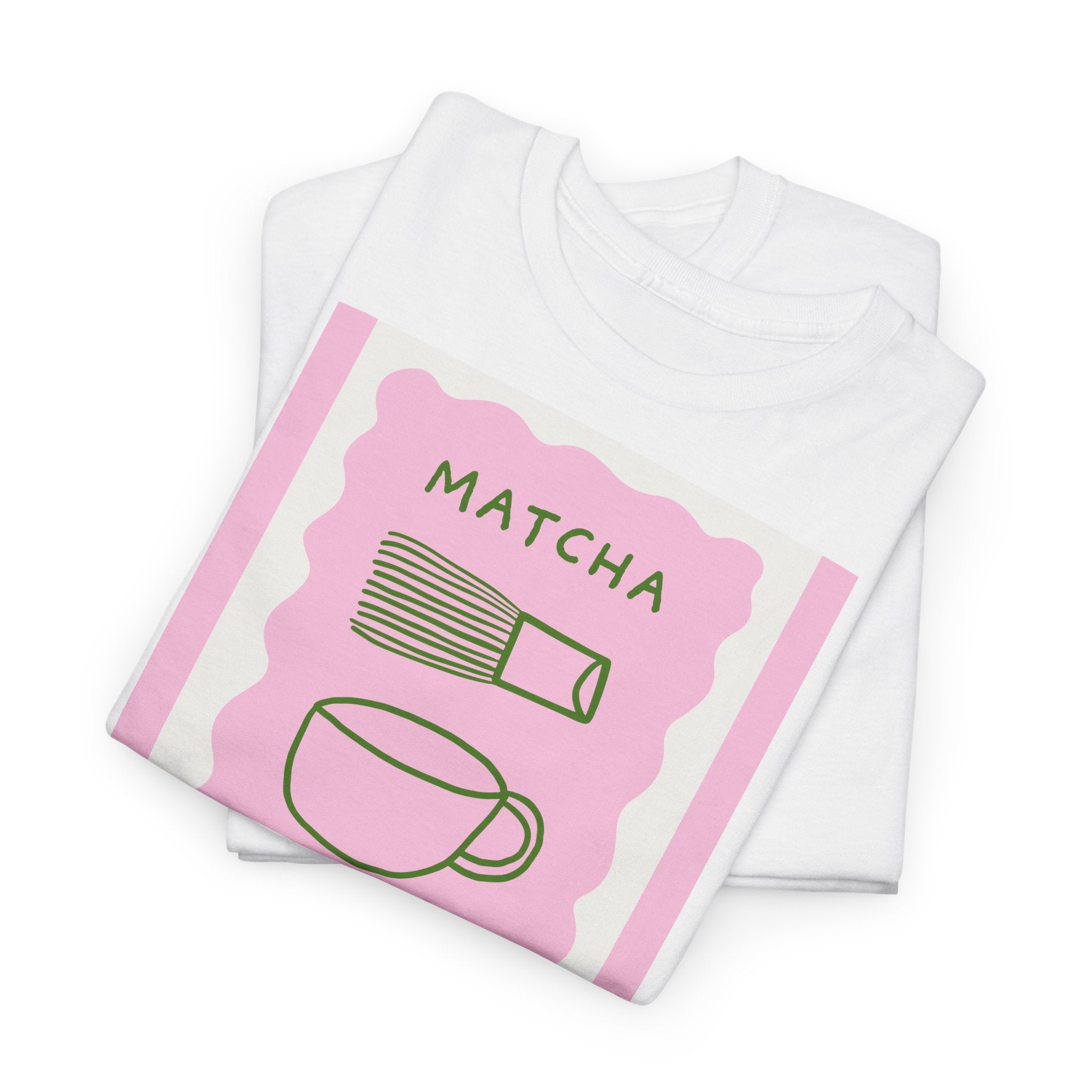 Smart Matcha Morning T-Shirt - Heat Mess