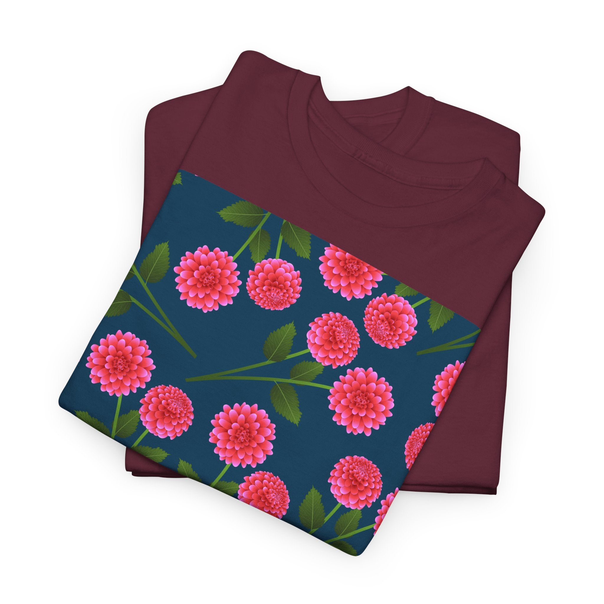 Pink Blooms Garden T-shirt - Heat Mess