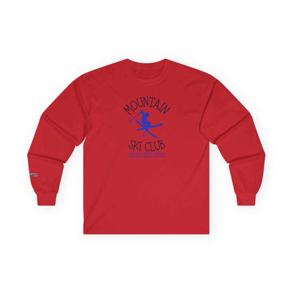 Mountain Ski Club Long Sleeve T-Shirt - Heat Mess