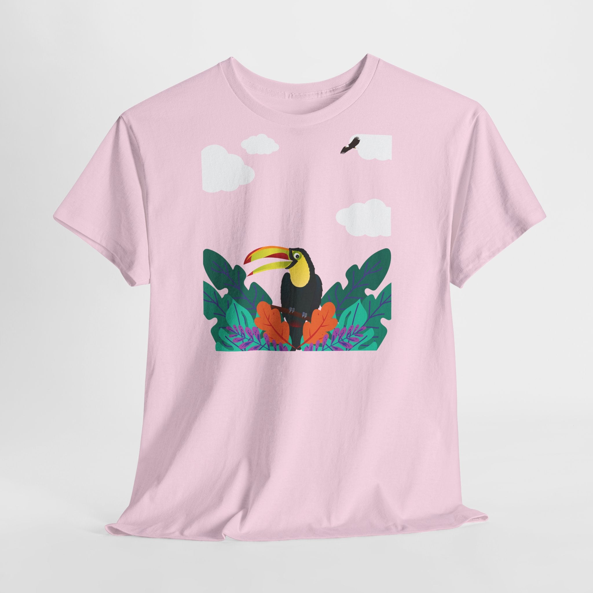 Toucan Tropical Jungle T-Shirt - Heat Mess