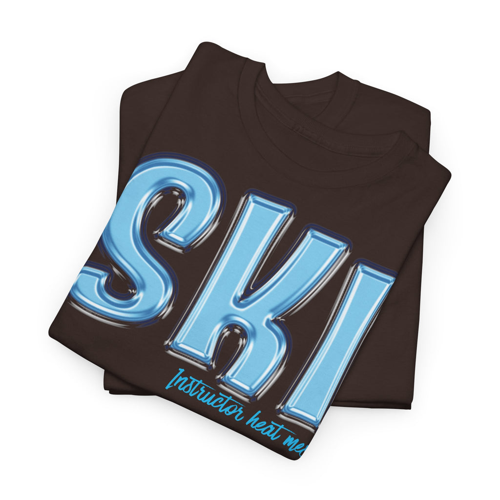 Ski Instructor T-Shirt Graphic Tee - Heat Mess