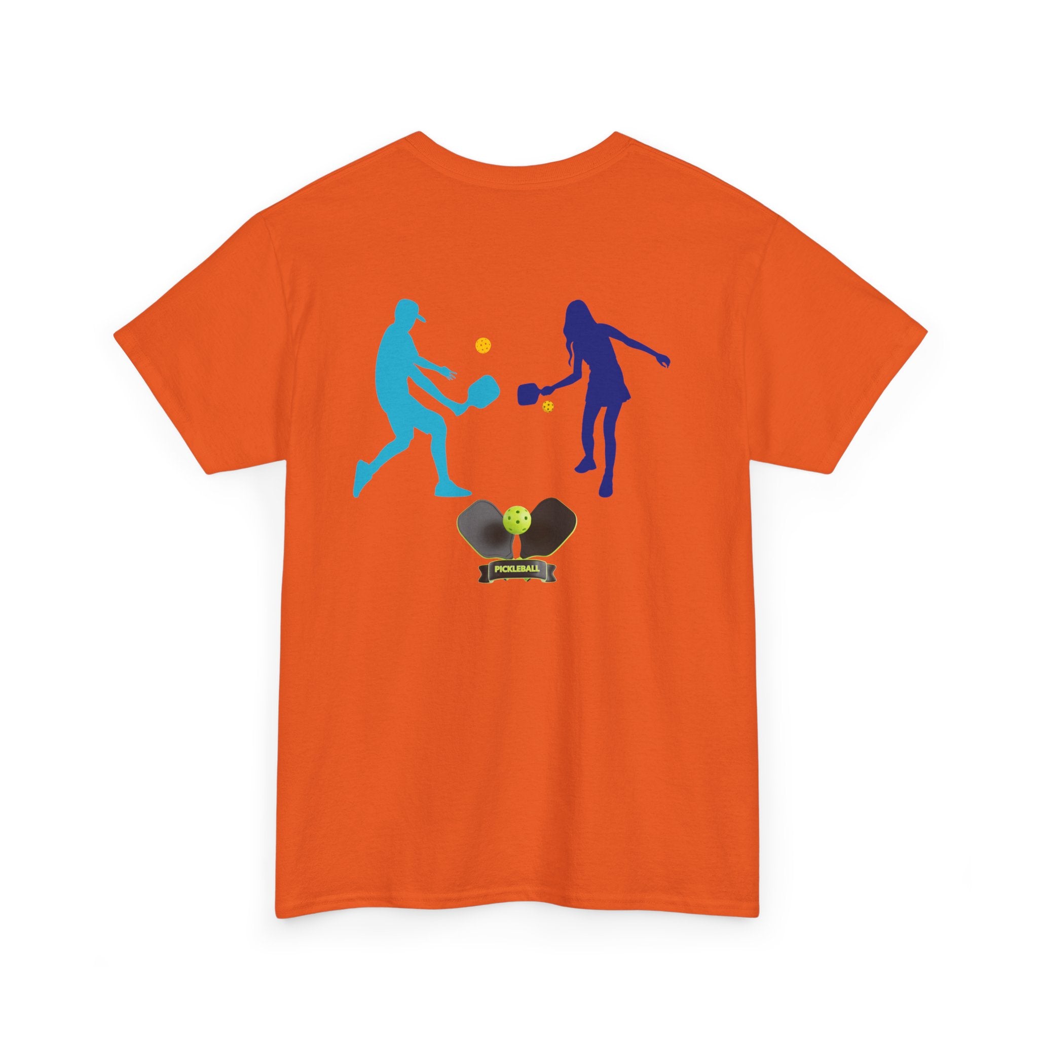 Pickleball Couple T‑Shirt - Heat Mess