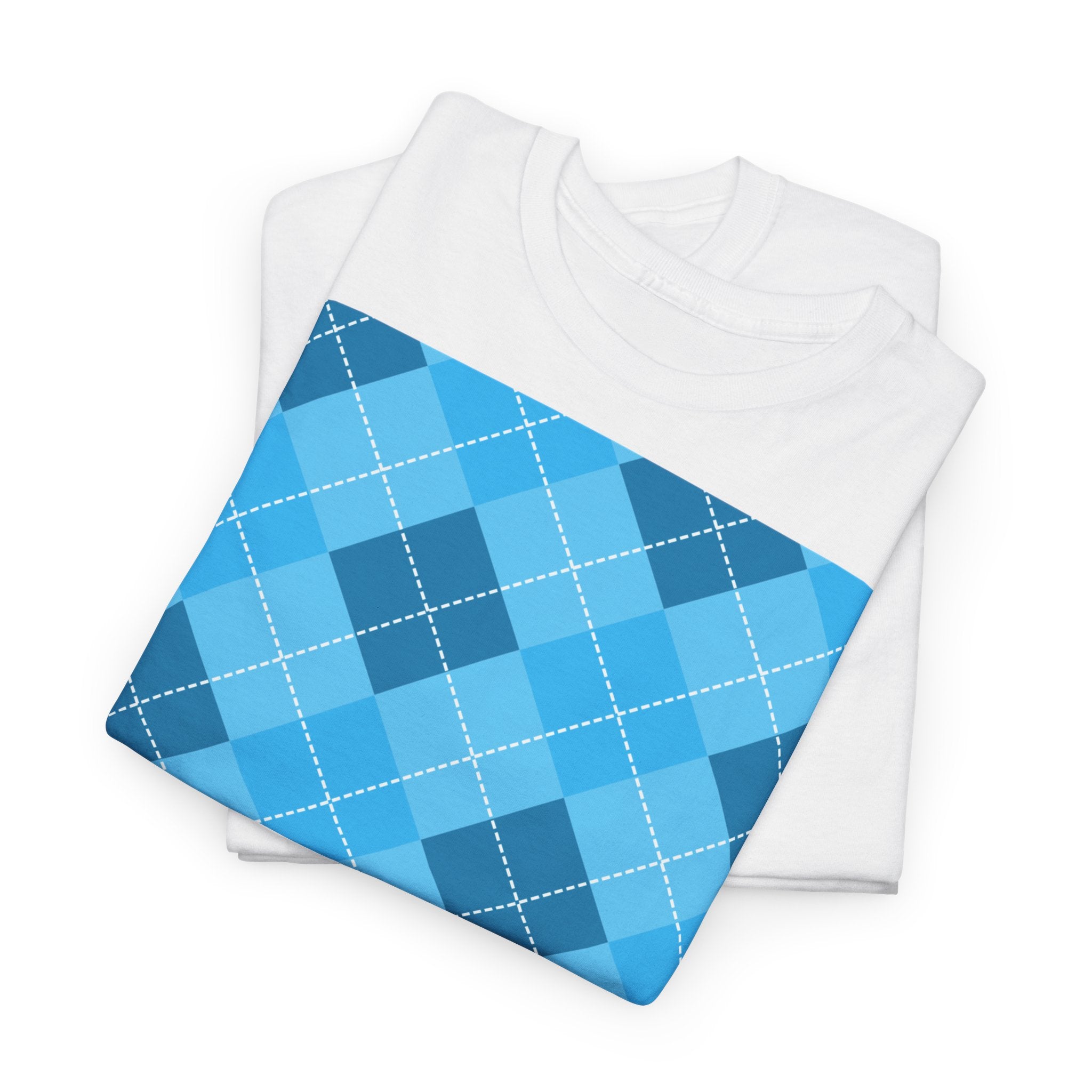 Blue "Keep Heart, Keep Smiling" T-Shirt - Heat Mess
