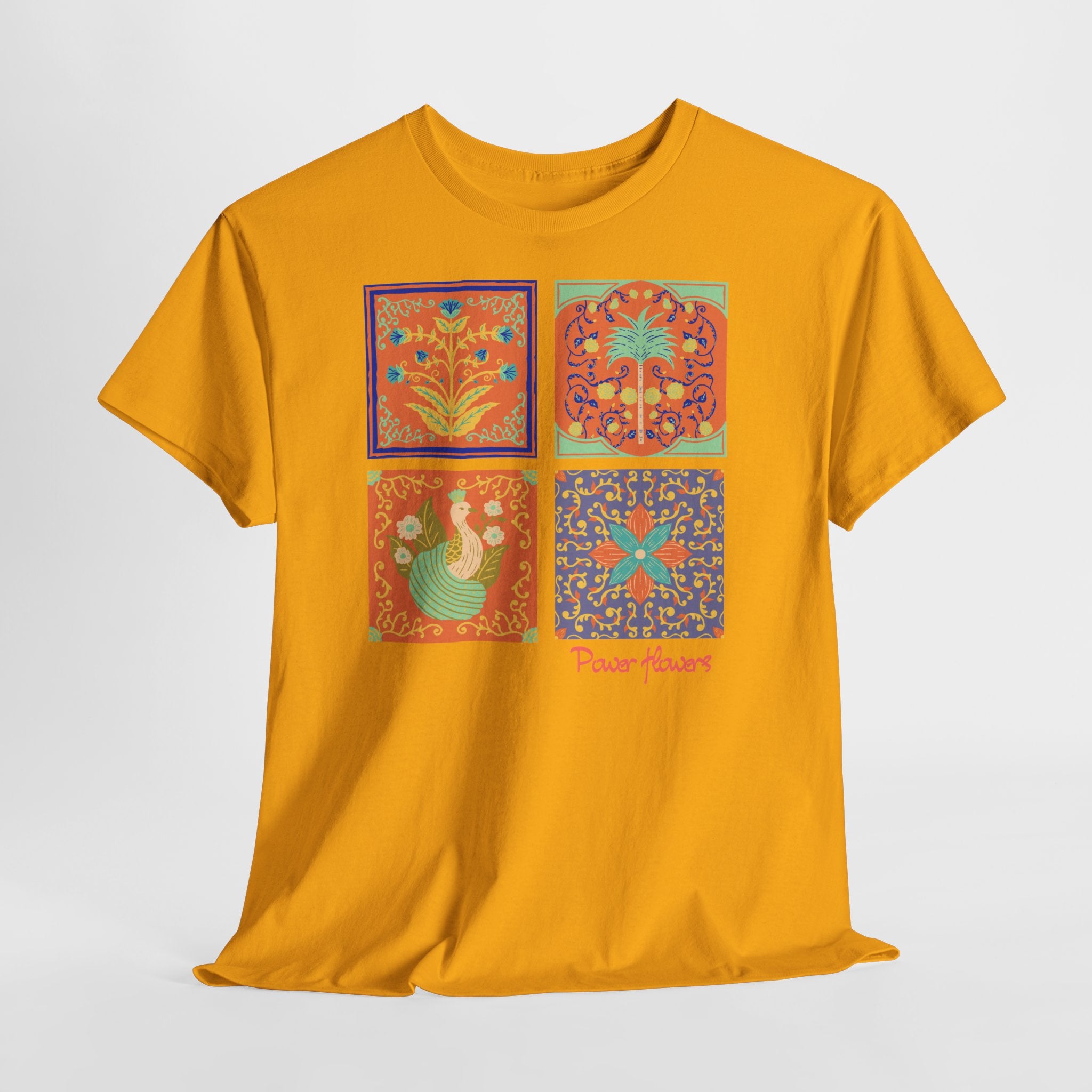 Flowers Power T-Shirt - Heat Mess