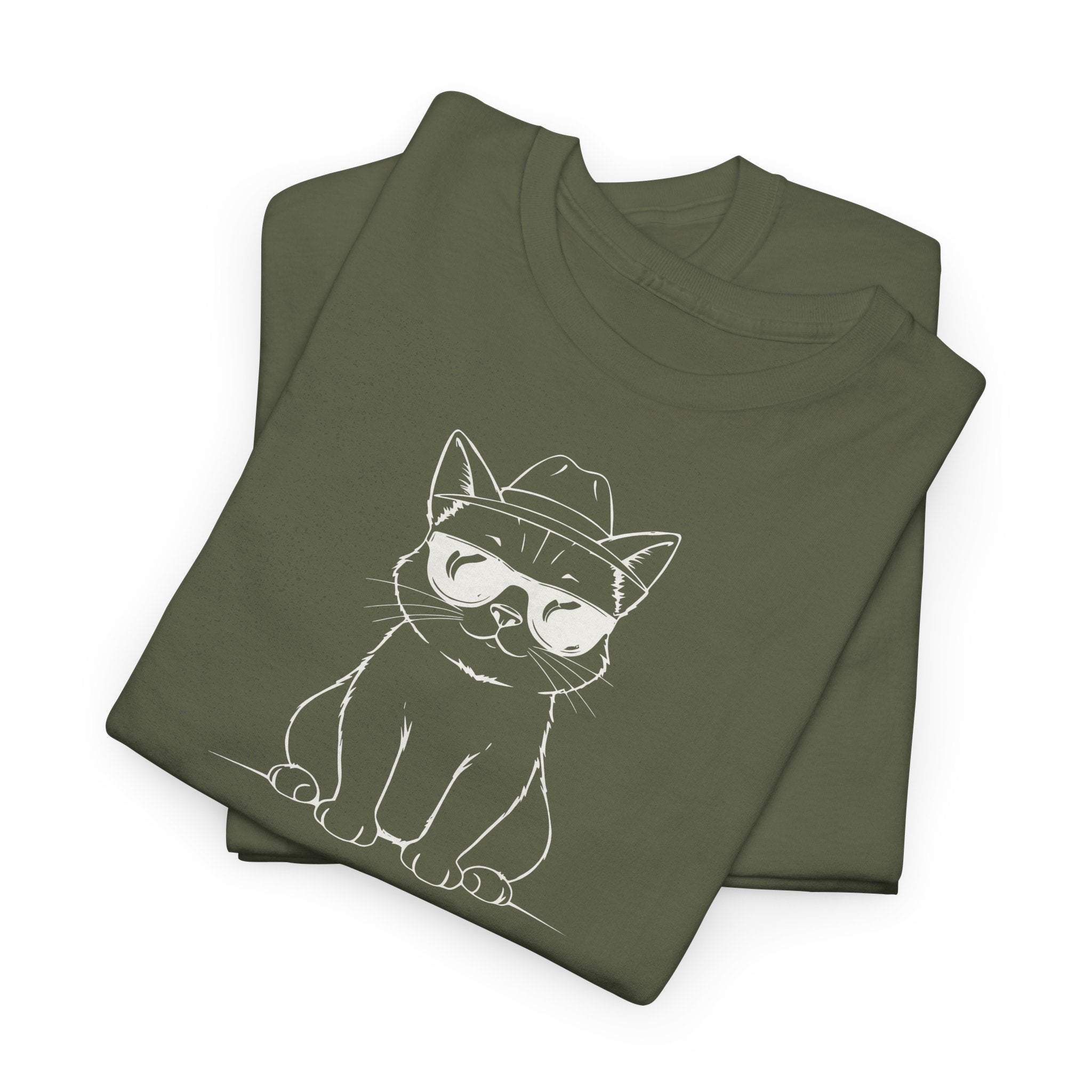 Incognito Cat T-Shirt - Heat Mess