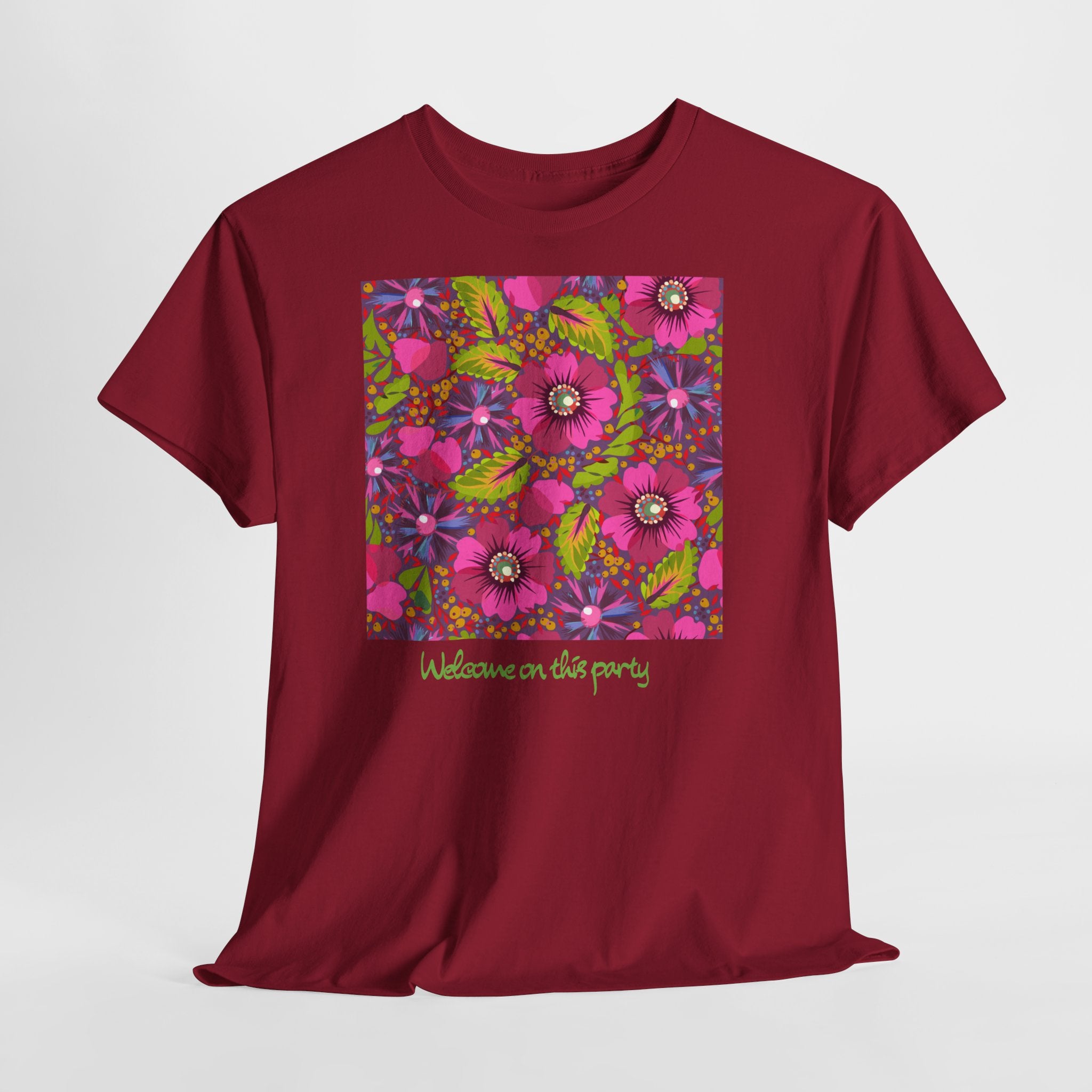 Floral Burst Tee Wildflowers T-Shirt - Heat Mess