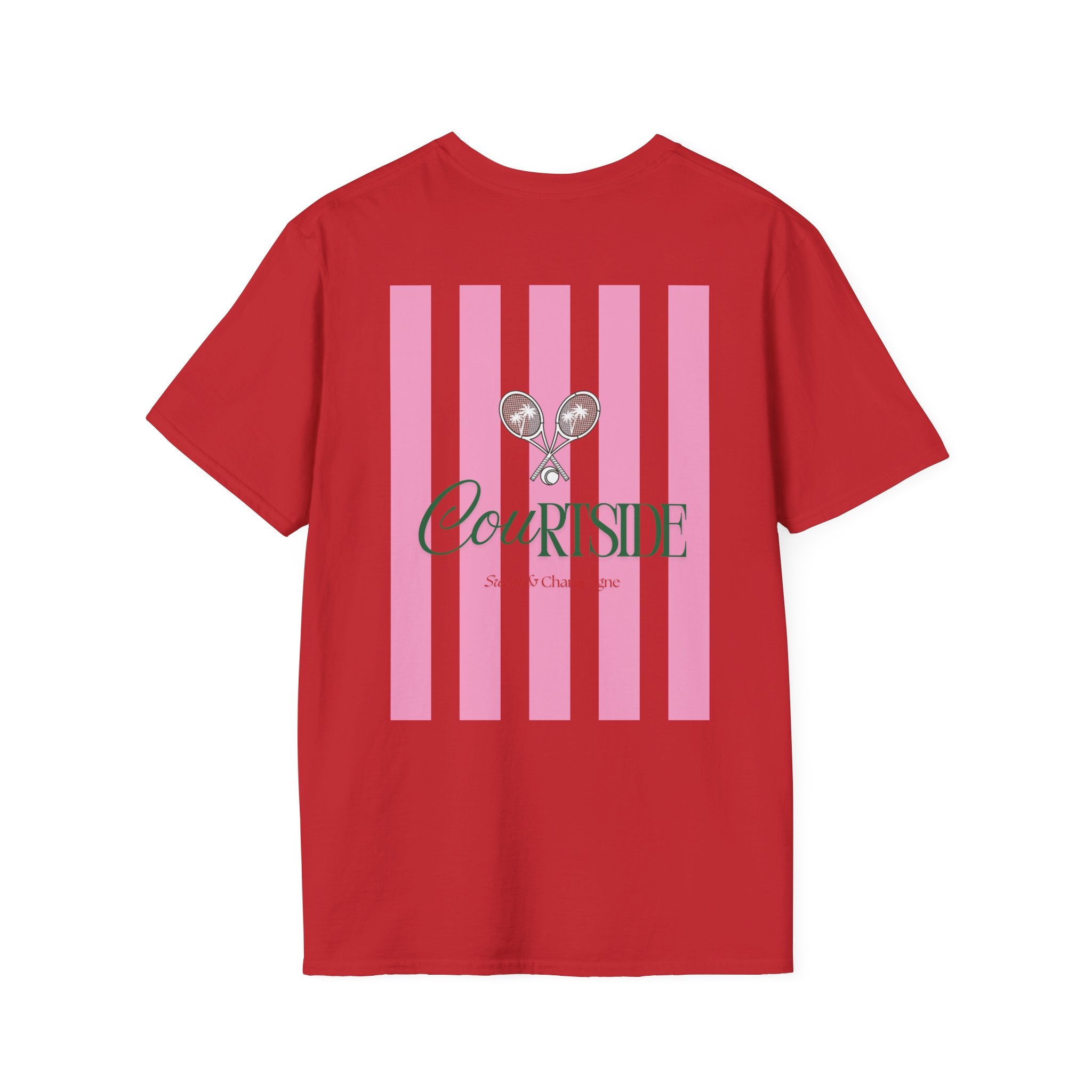 Courtside Tennis T-Shirt - Heat Mess