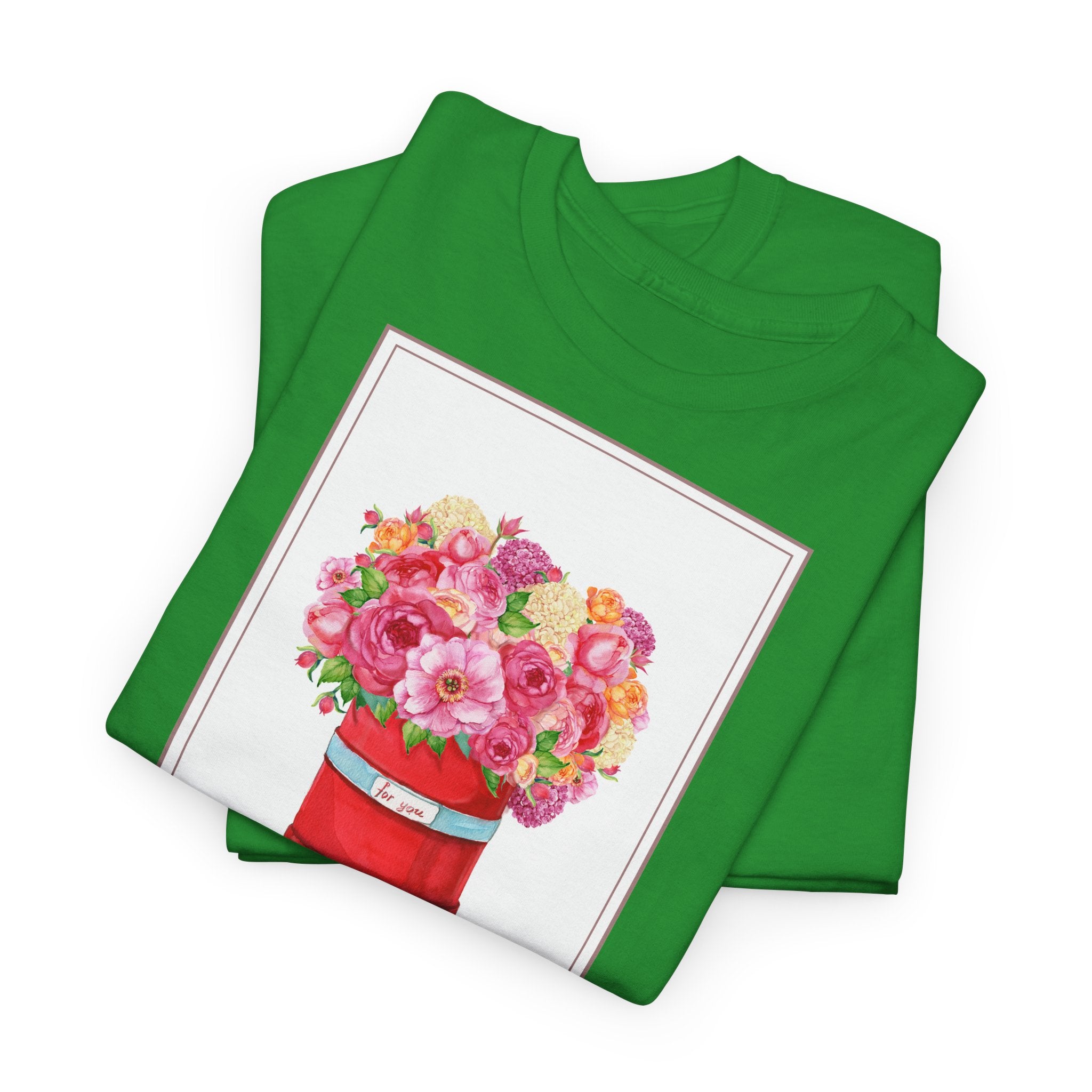 Love Floral I Love You T-Shirt - Heat Mess