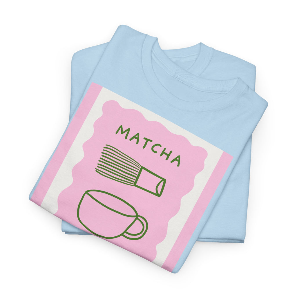 Smart Matcha Morning T-Shirt - Heat Mess