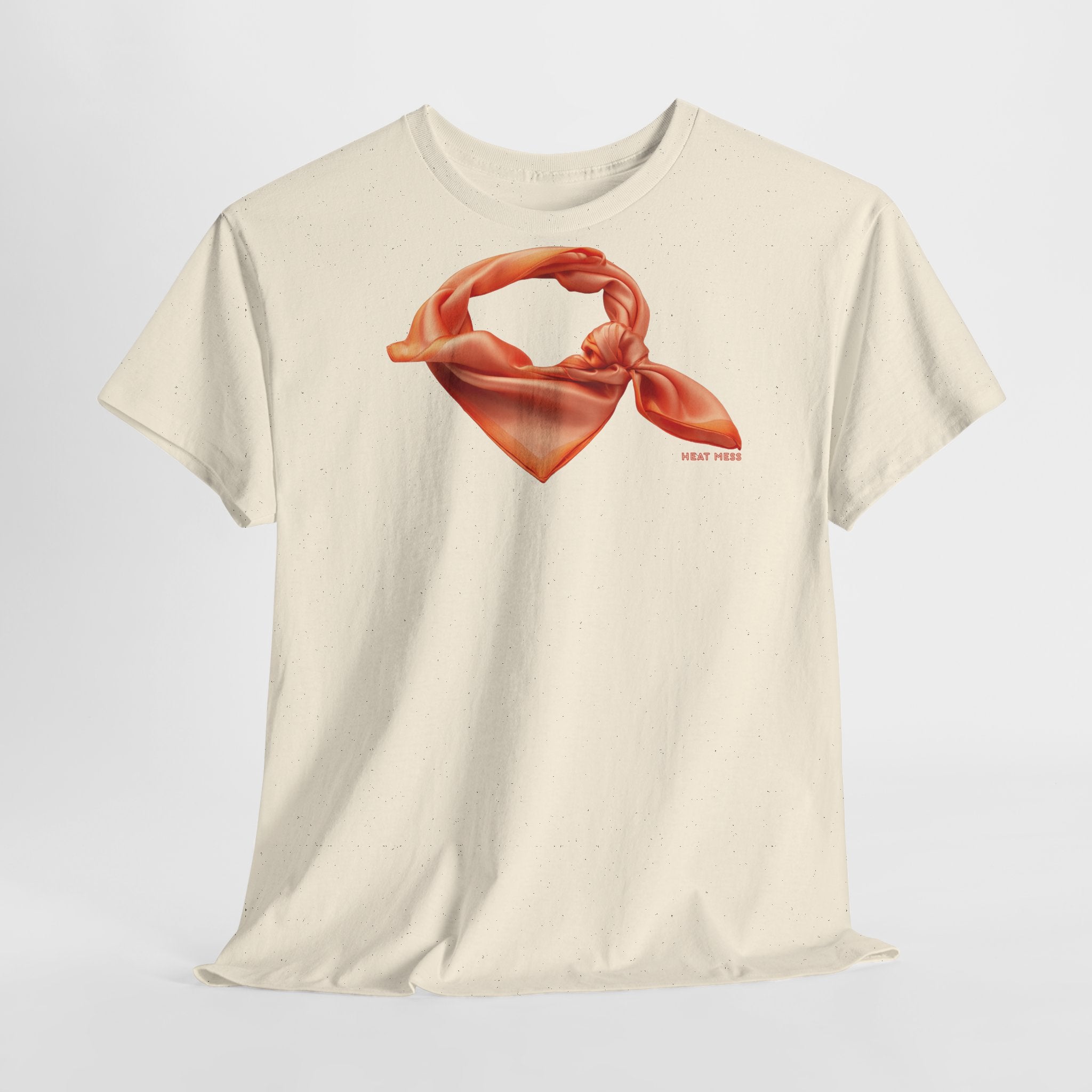 Silk Scarf Graphic T-Shirt - Heat Mess