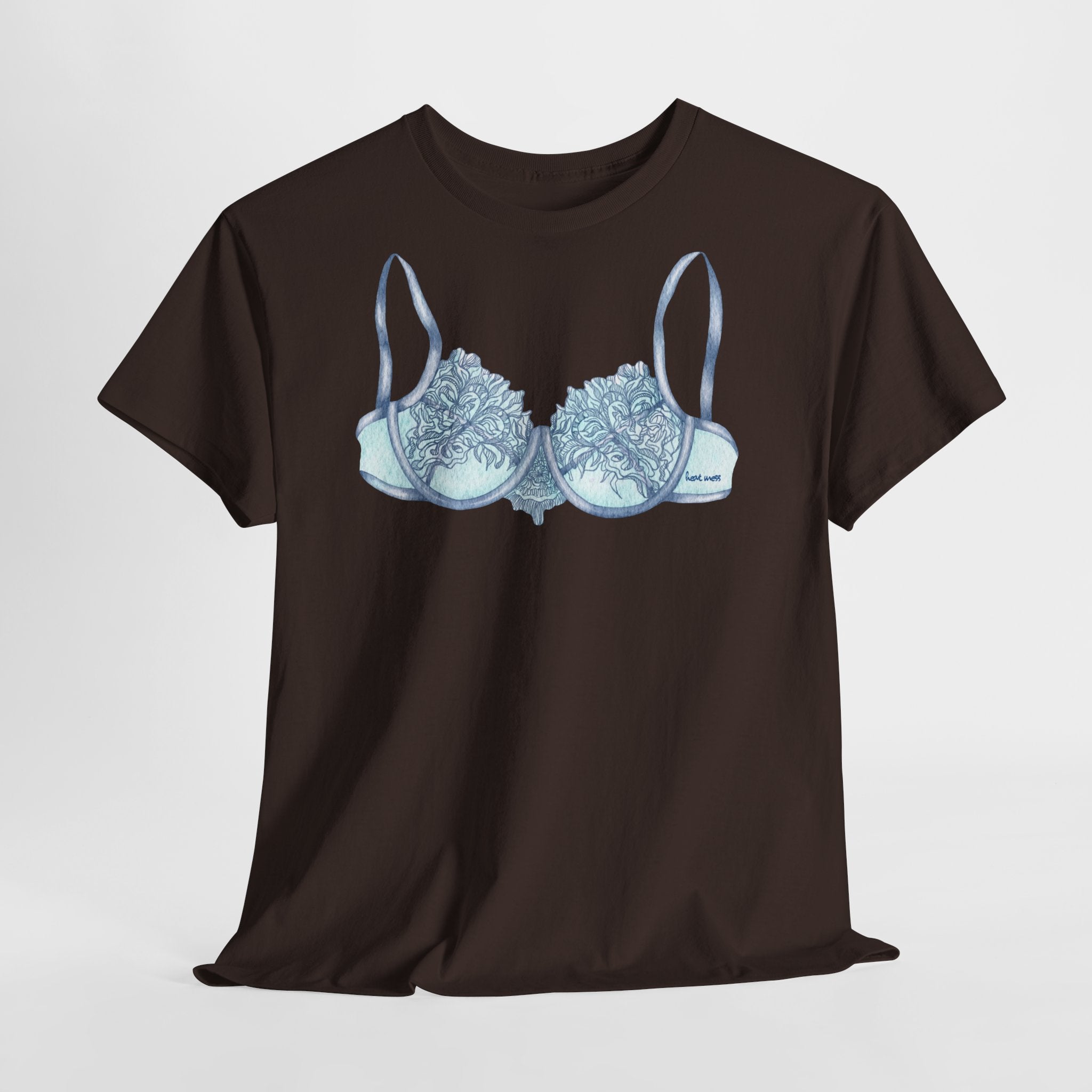 Lace Bra T-Shirt - Heat Mess