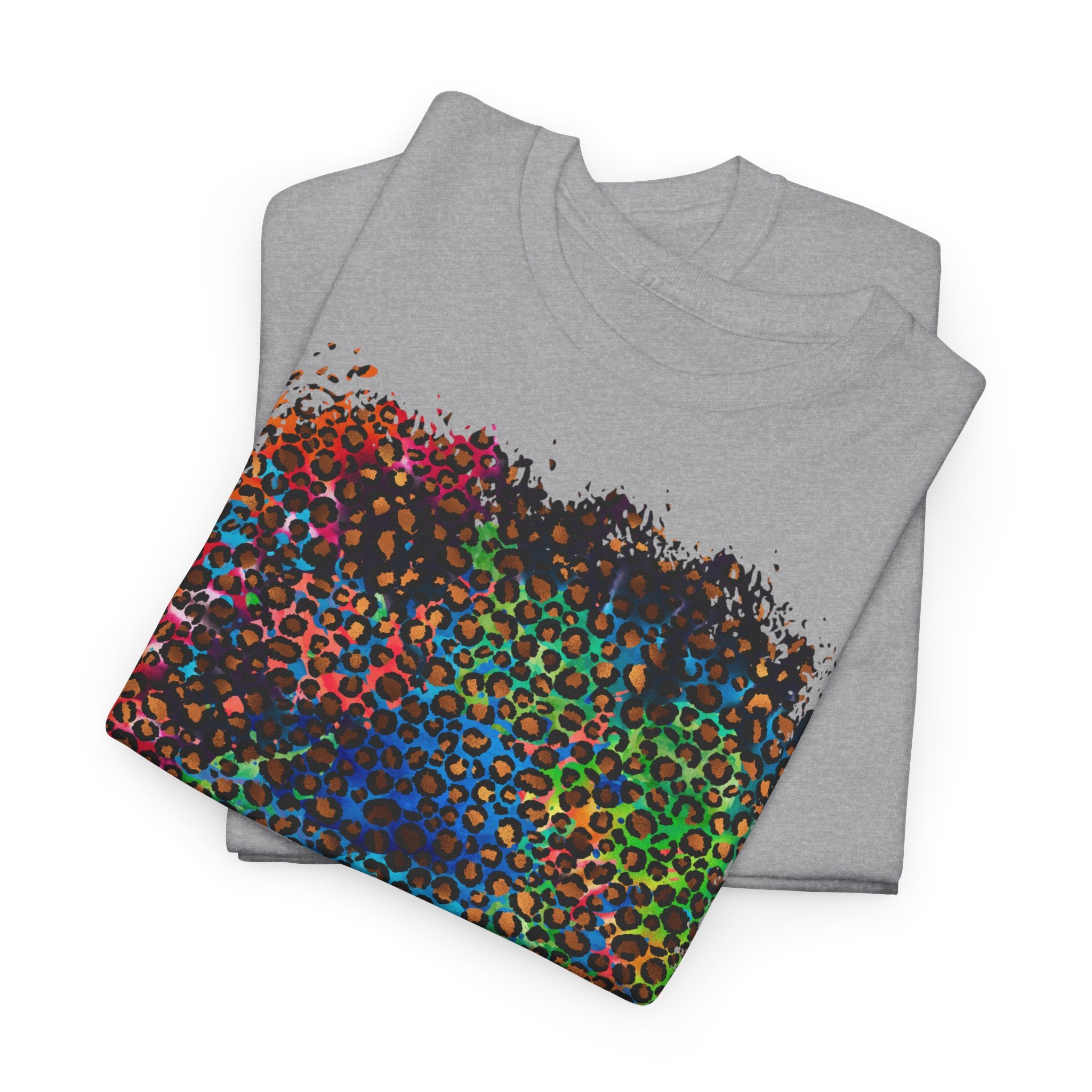 Abstract Color Splash T-Shirt - Heat Mess