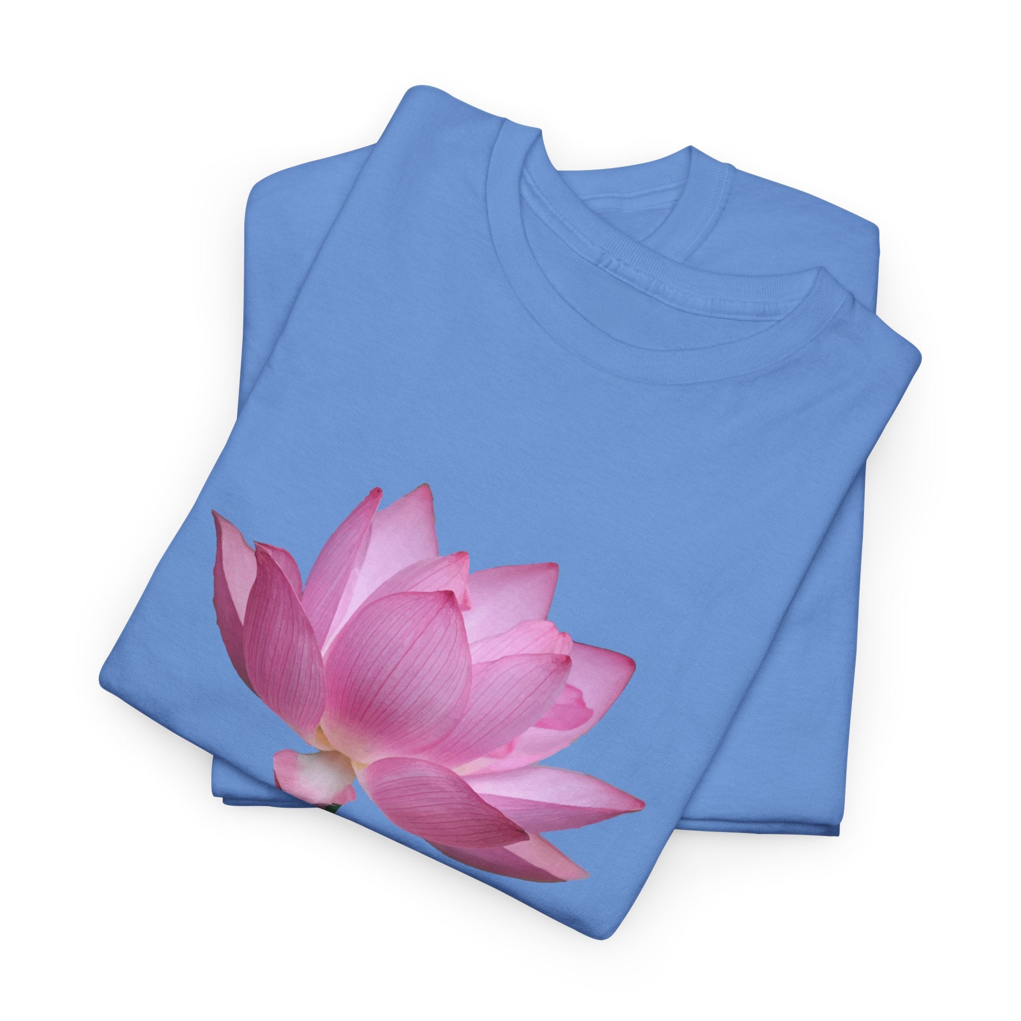 Pink Lotus Floral T-Shirt - Heat Mess