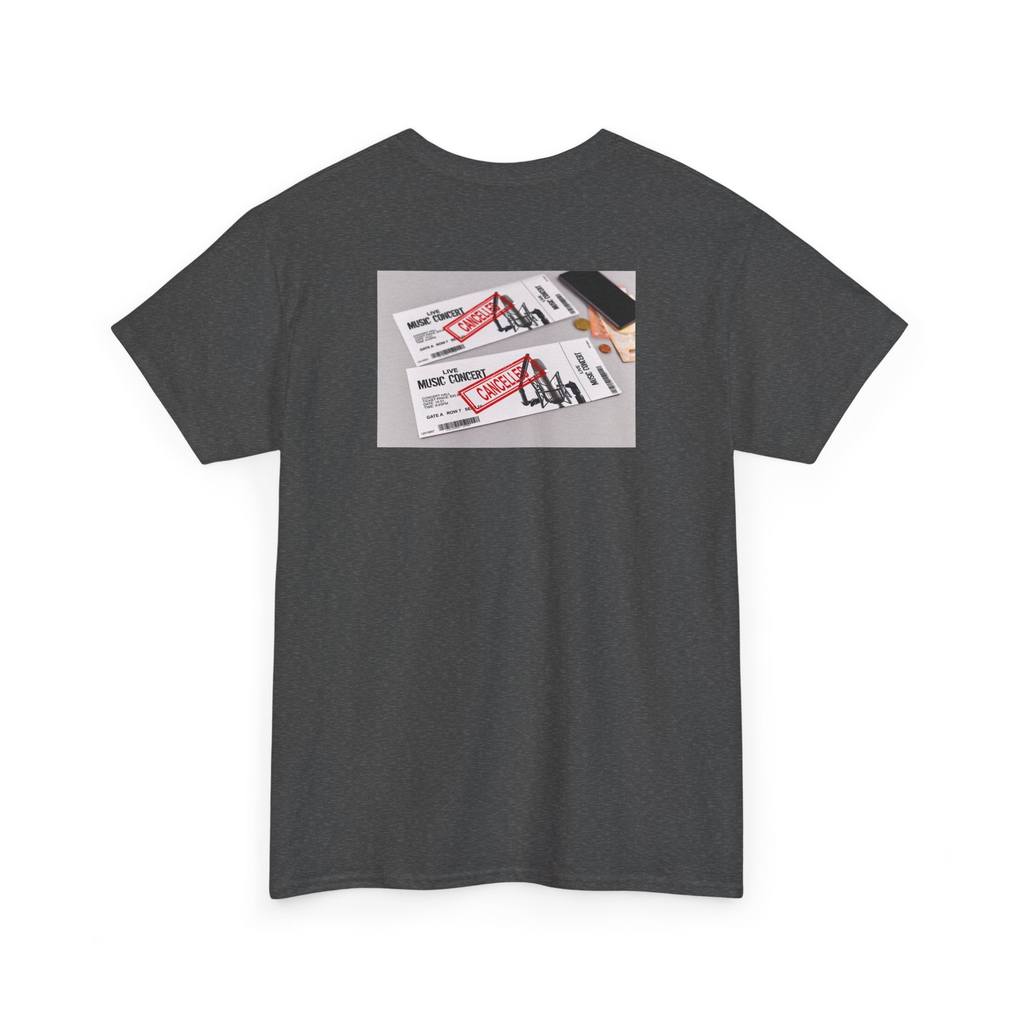 Concert Backprint T-Shirt - Heat Mess
