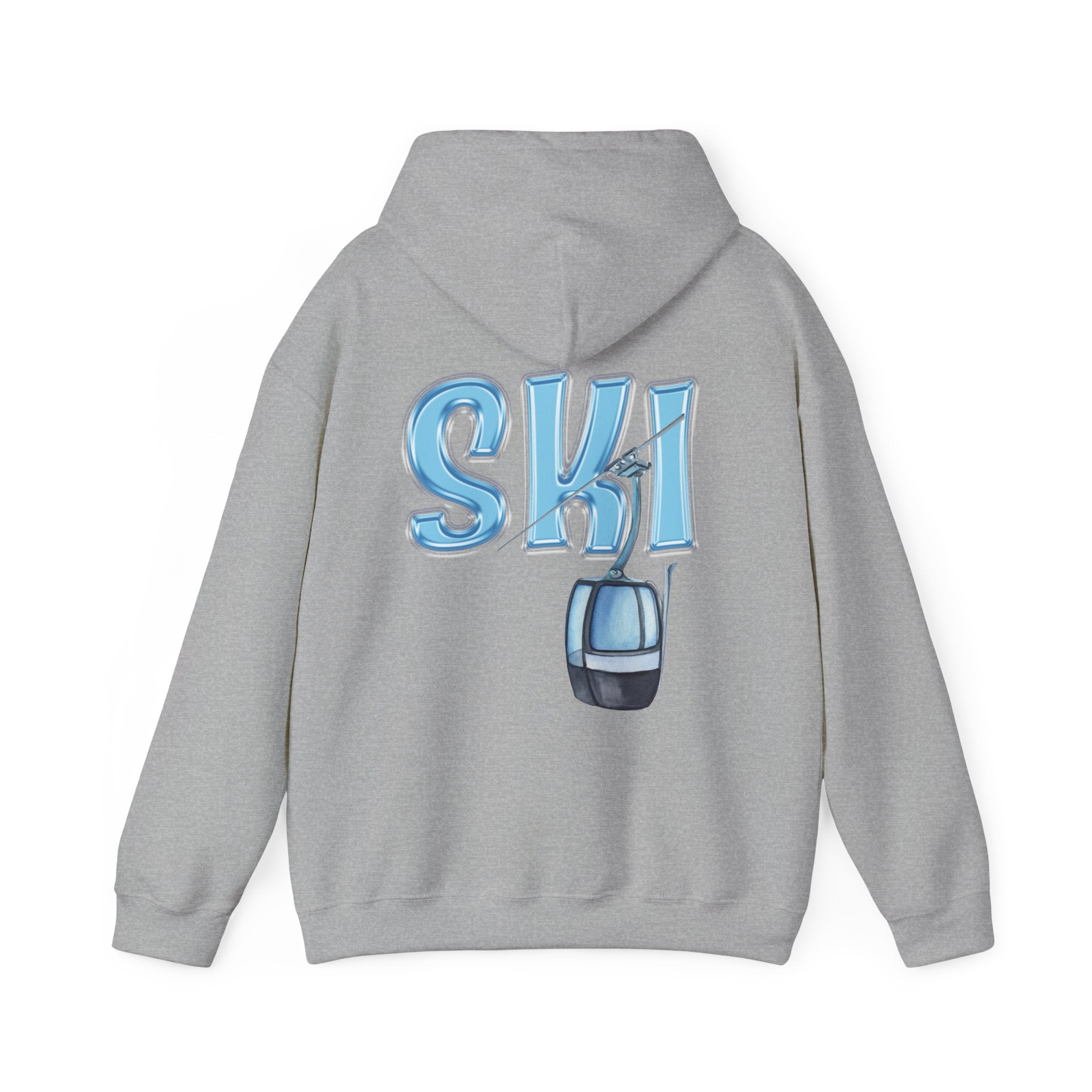 Ski Cable Car Hoodie - Heat Mess