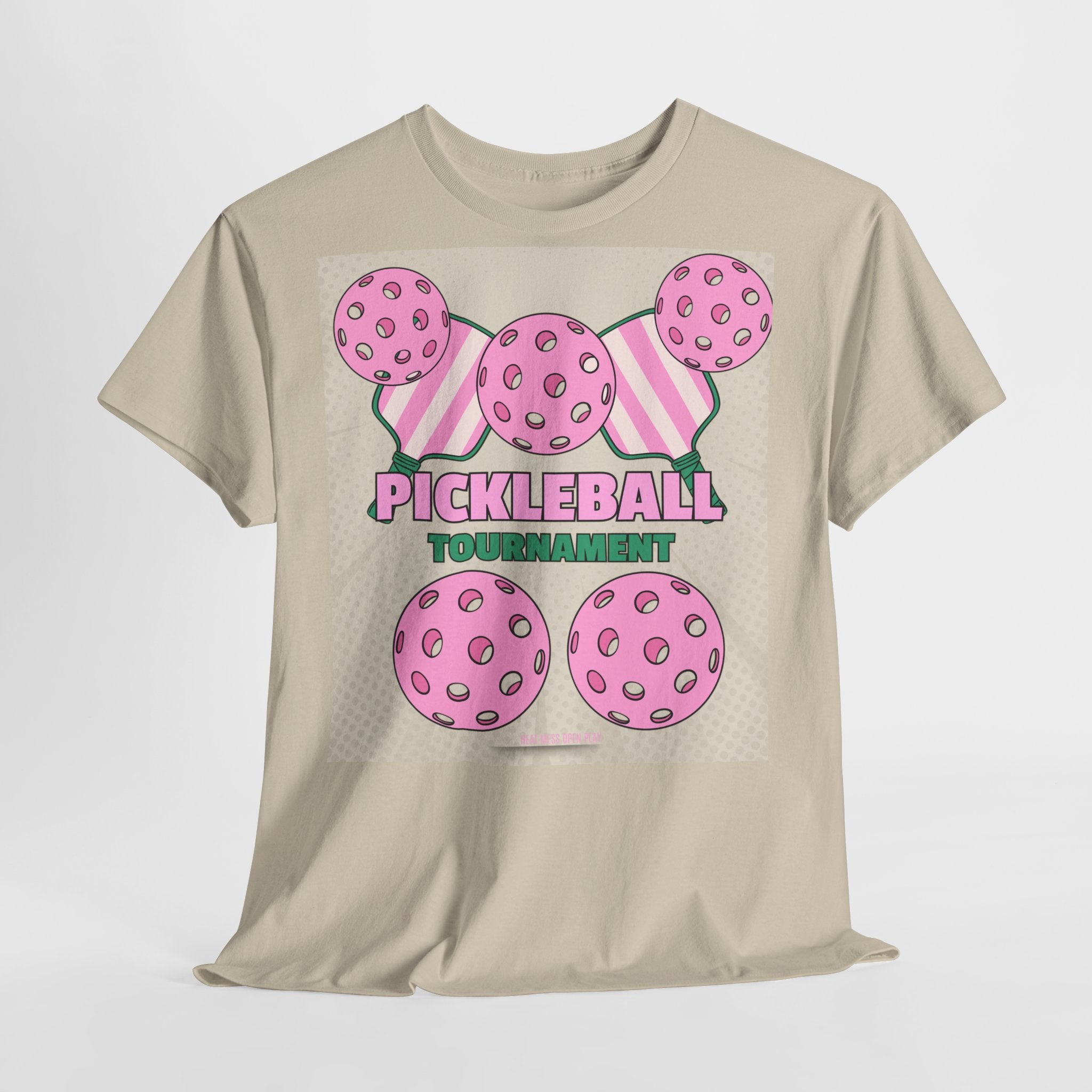 Pickleball Tournament T-Shirt - Heat Mess