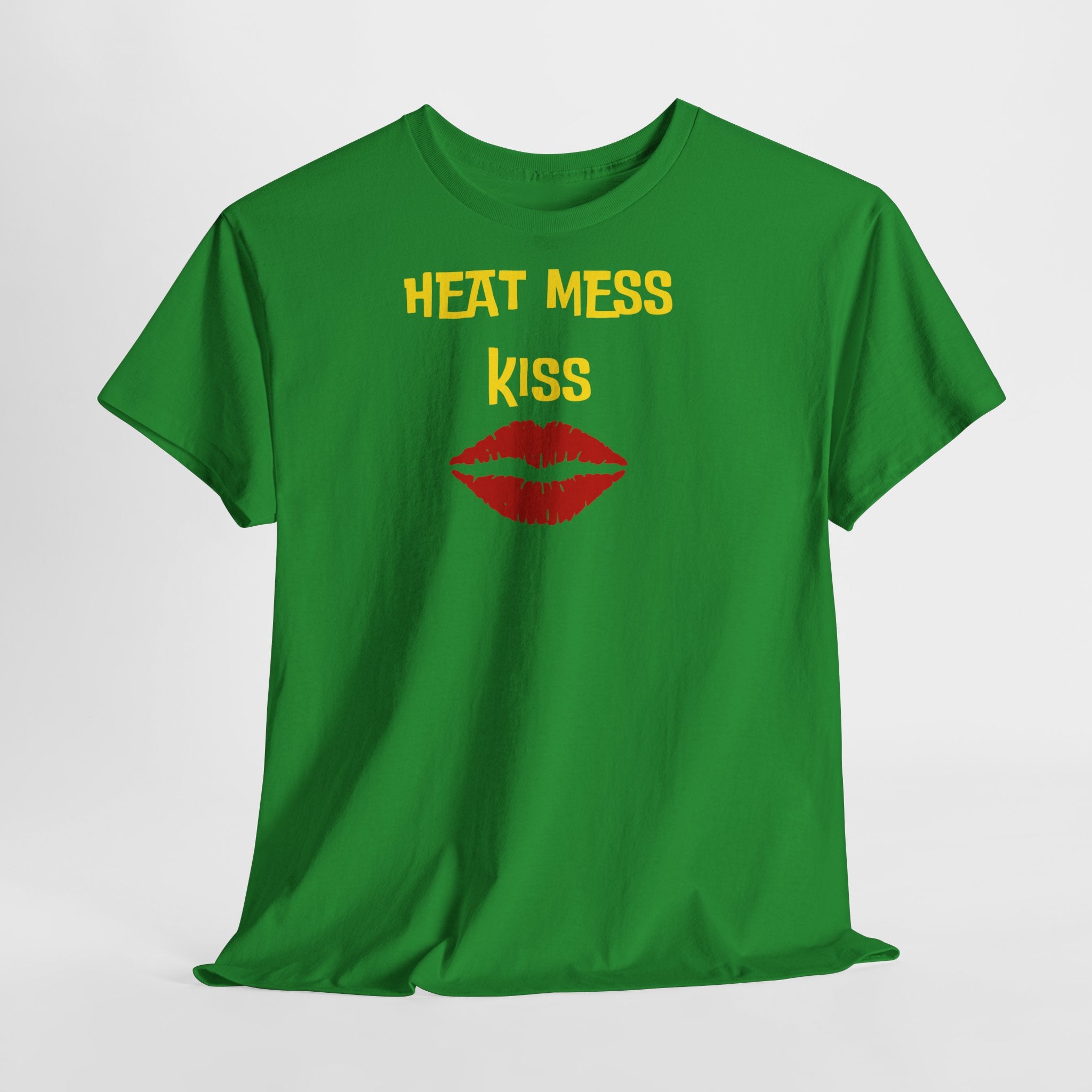"Heat Mess Kiss" Graphic T-Shirt - Heat Mess