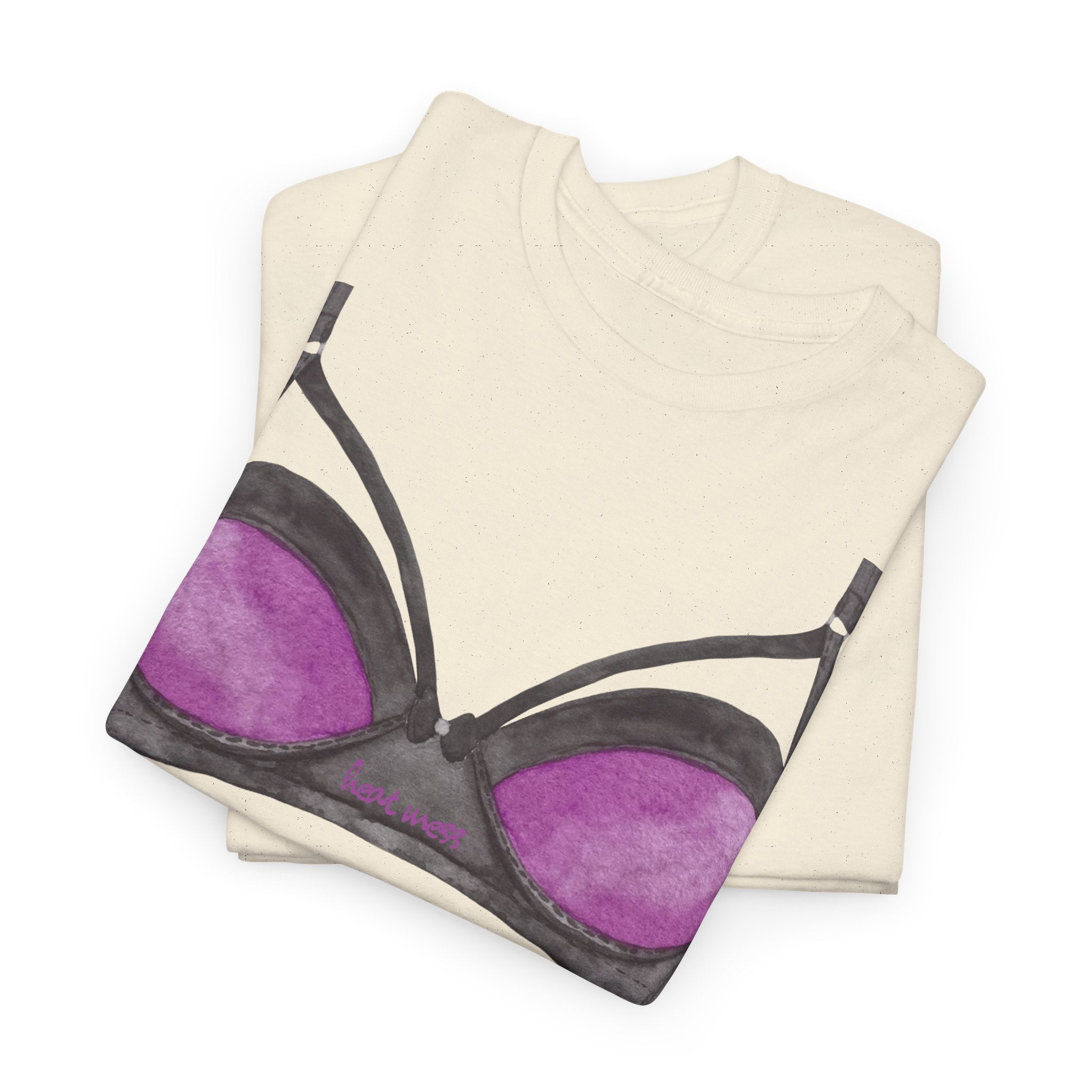 Bra Illustration T‑Shirt - Heat Mess