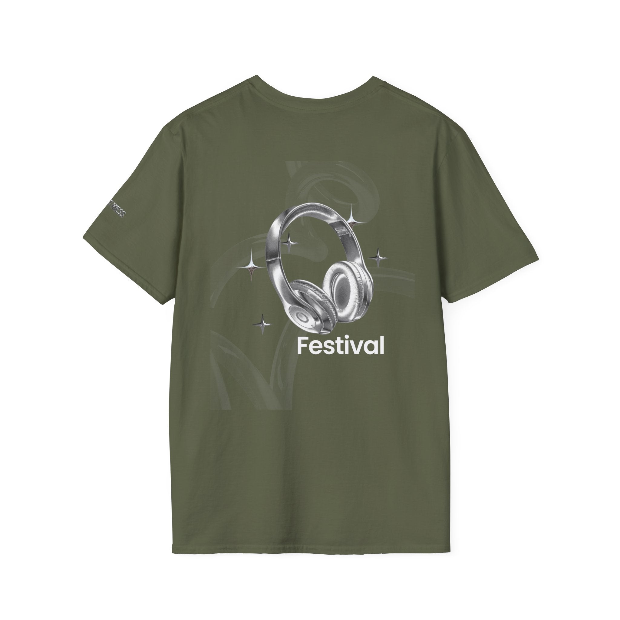 Festival Headphones T-Shirt - Heat Mess