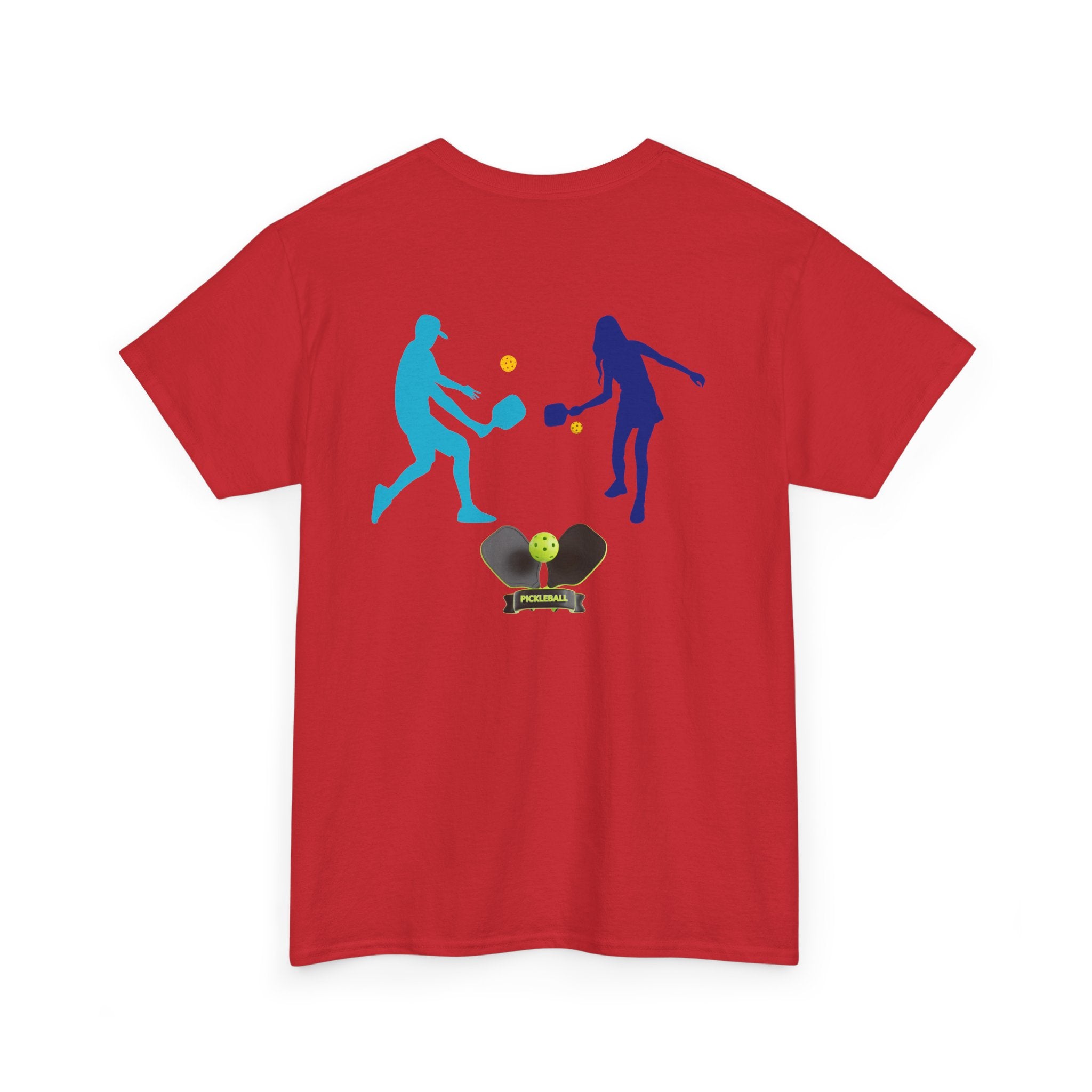 Pickleball Couple T‑Shirt - Heat Mess