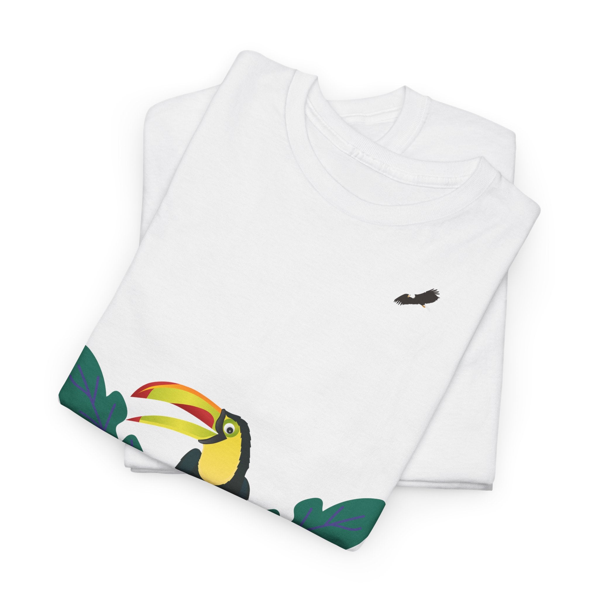 Toucan Tropical Jungle T-Shirt - Heat Mess